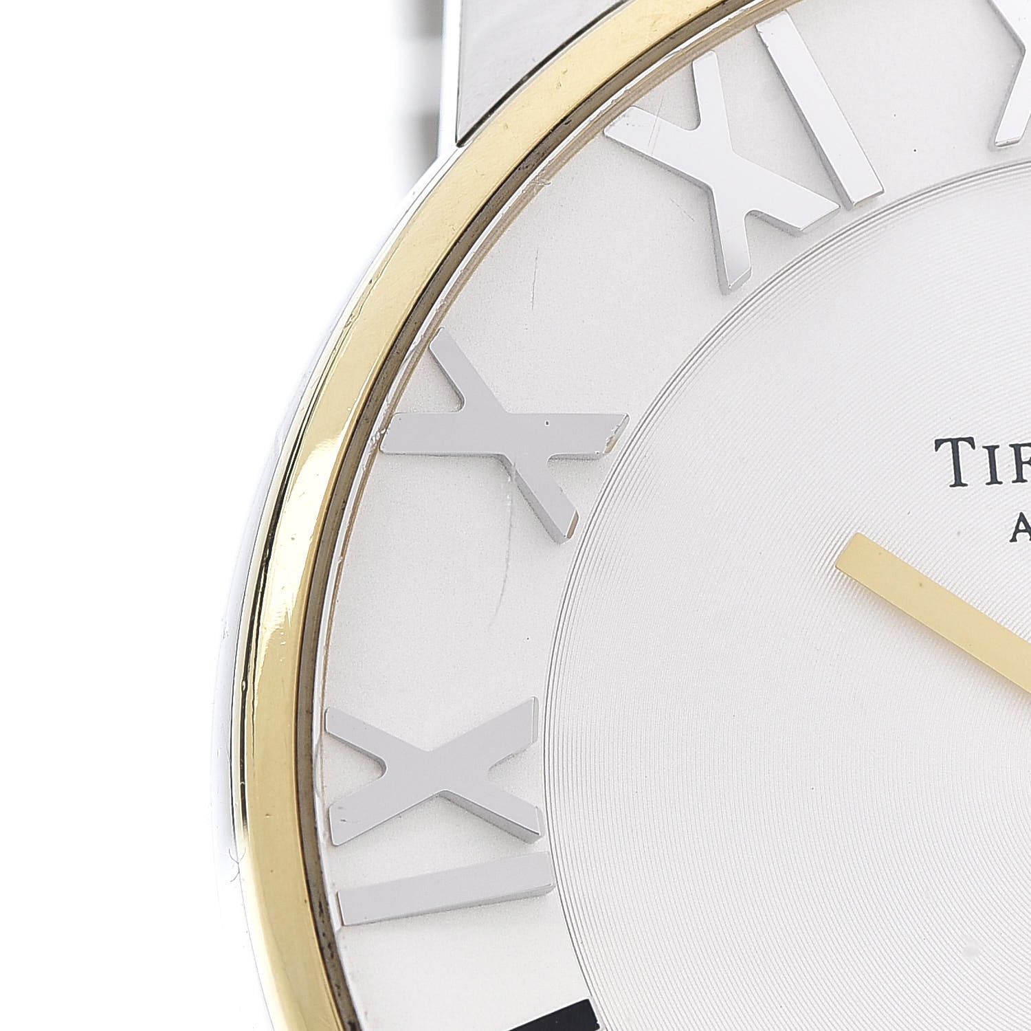 Tiffany Stainless Steel 18K Yellow Gold 42mm Atlas Automatic Watch 7 of 9