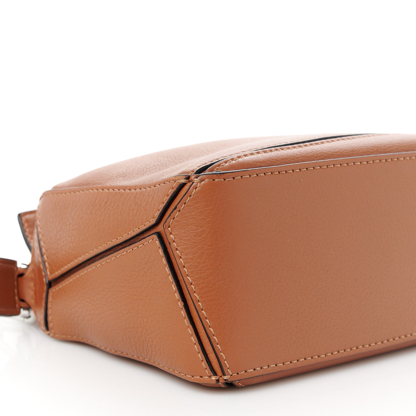 Calfskin Mini Puzzle Bag Tan
