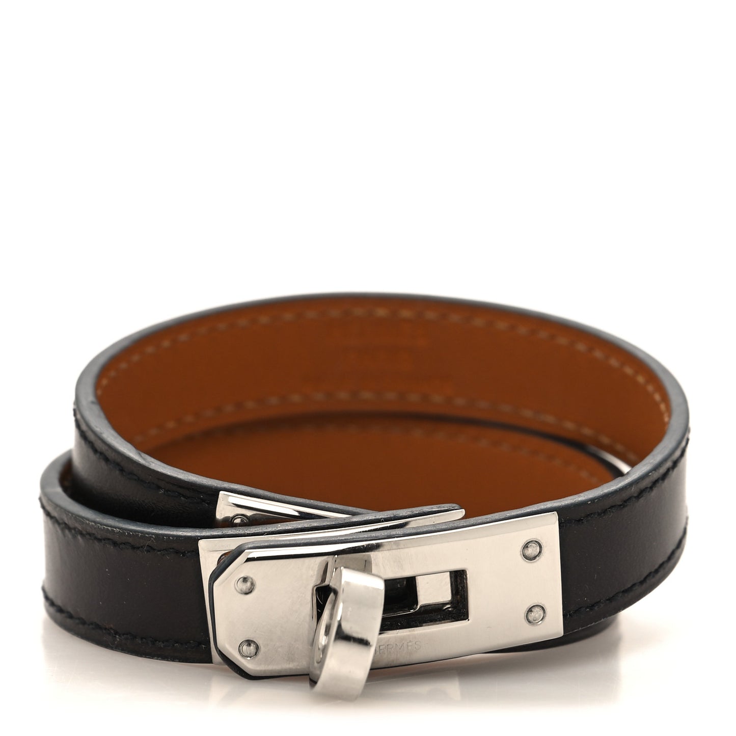 Box Kelly Double Tour Bracelet T2 Black