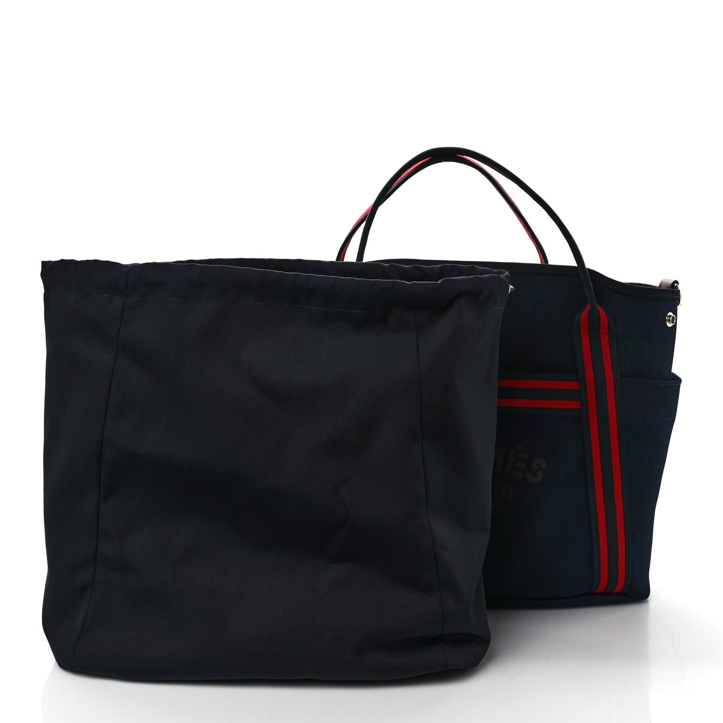 Toile Sac De Pansage Groom Bleu Marine Rouge