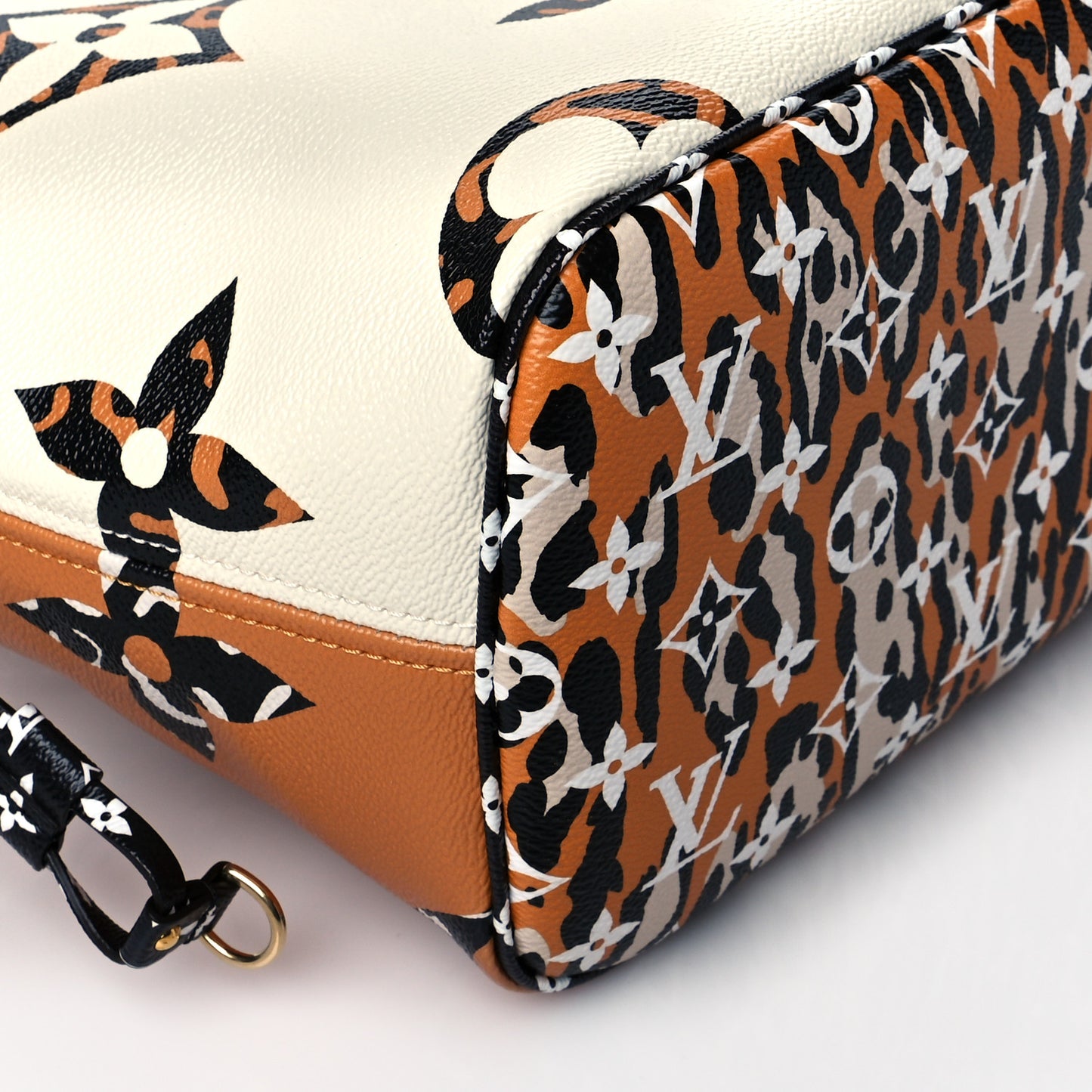 Monogram Giant Jungle Neverfull MM Ivory