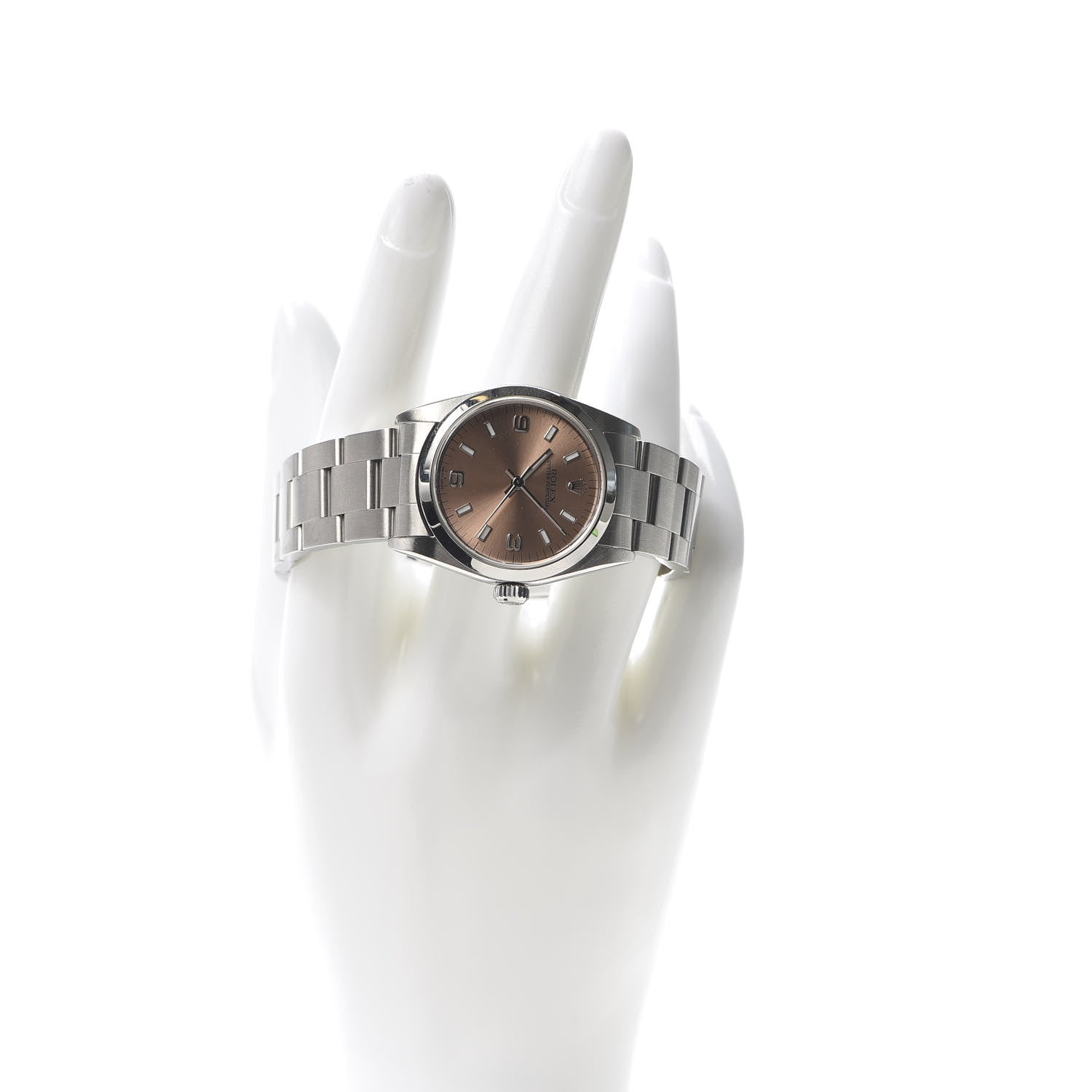 Rolex Stainless Steel 31mm Oyster Perpetual Watch Pink 77080 2 of 5