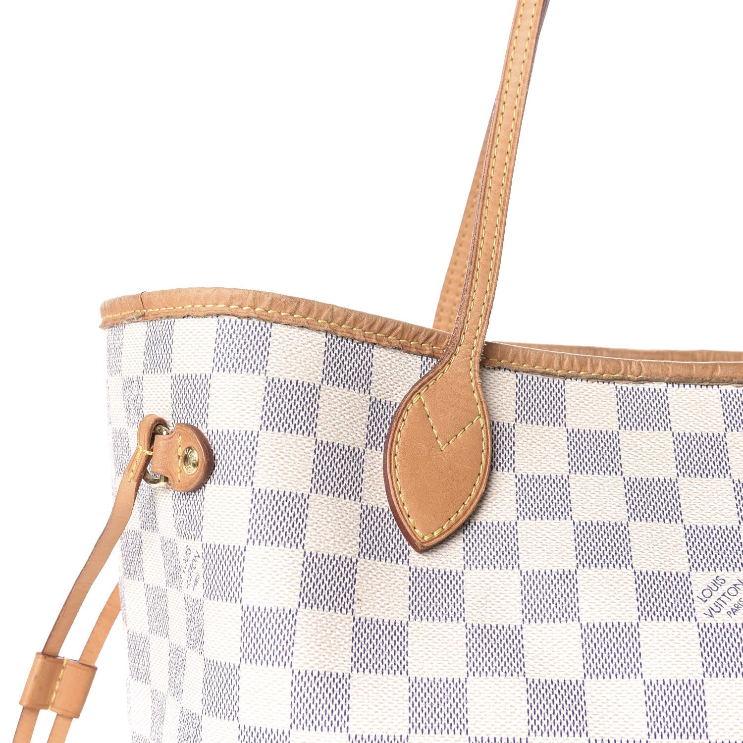 Louis Vuitton Damier Azur Neverfull MM 10 of 11