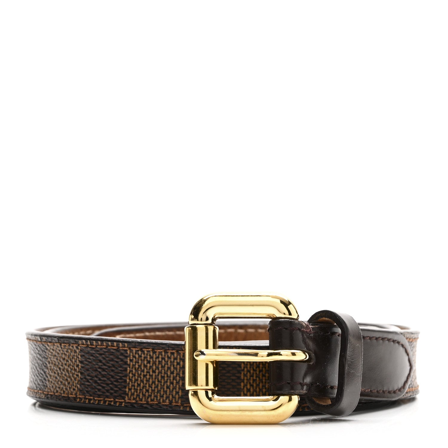 Louis Vuitton Damier Ebene 20mm Belt 80 32 1794841  display picture 2