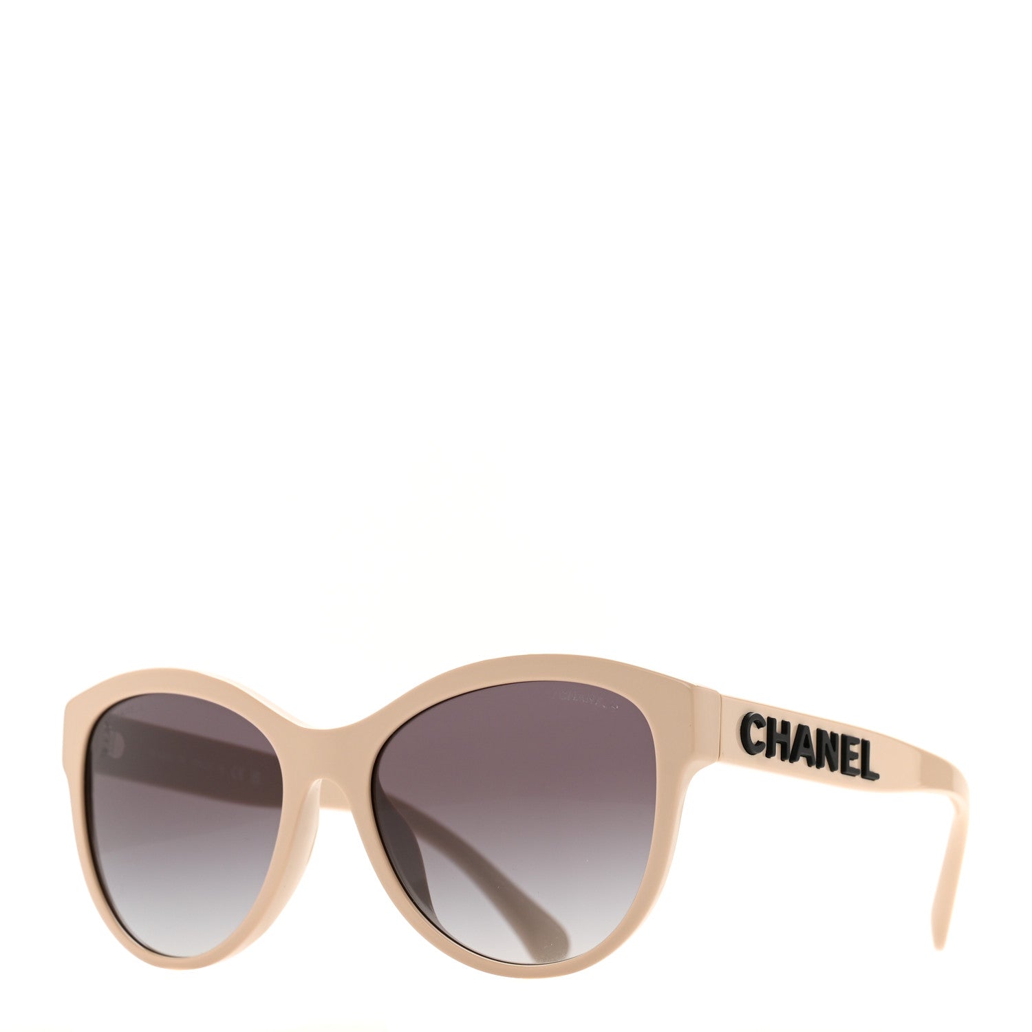 Chanel Acetate Pantos Logo Sunglasses 5458-A Beige 1 of 7