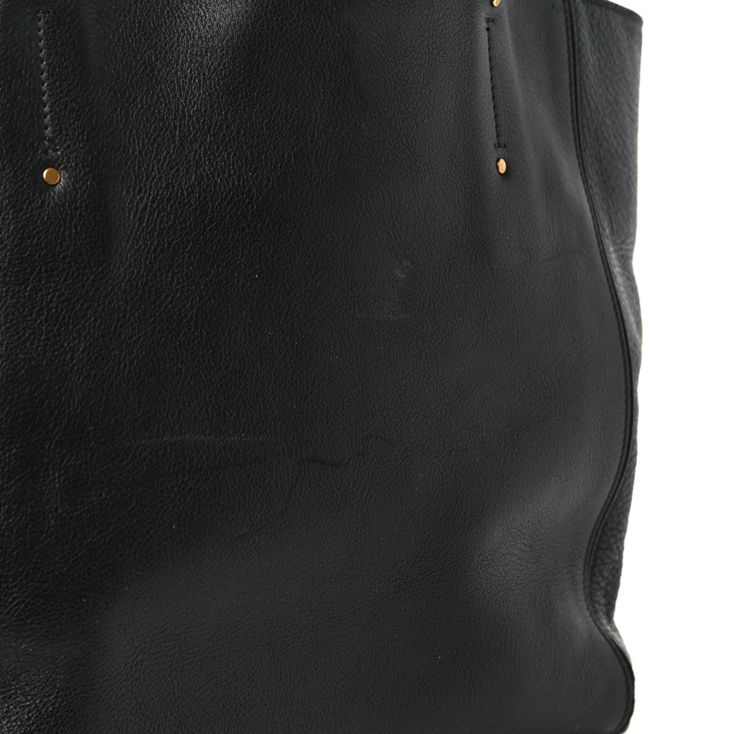 Chloe Smooth Calfskin Medium Milo Shopping Tote Black 13 of 13