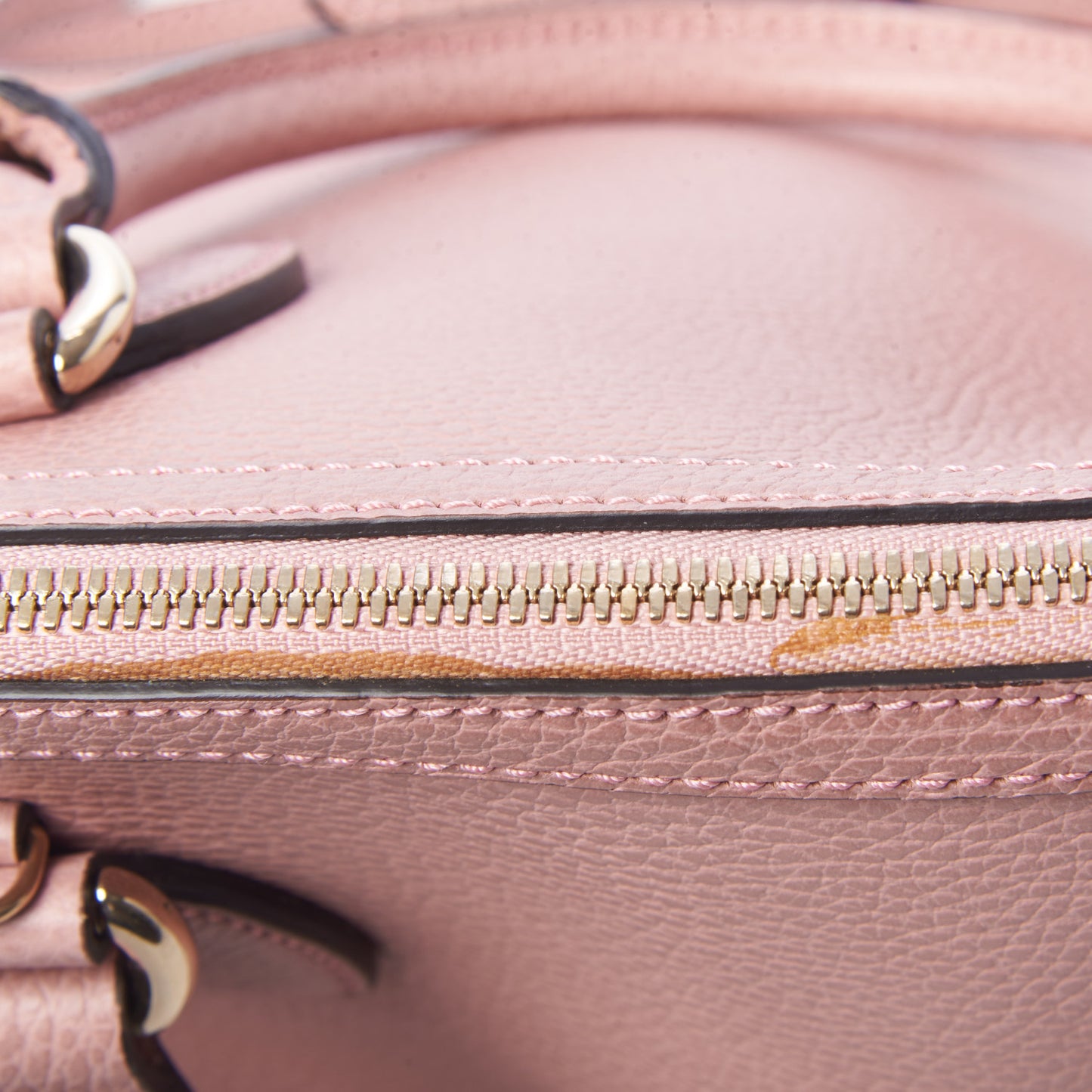 Calfskin Medium Dome Bag Pink