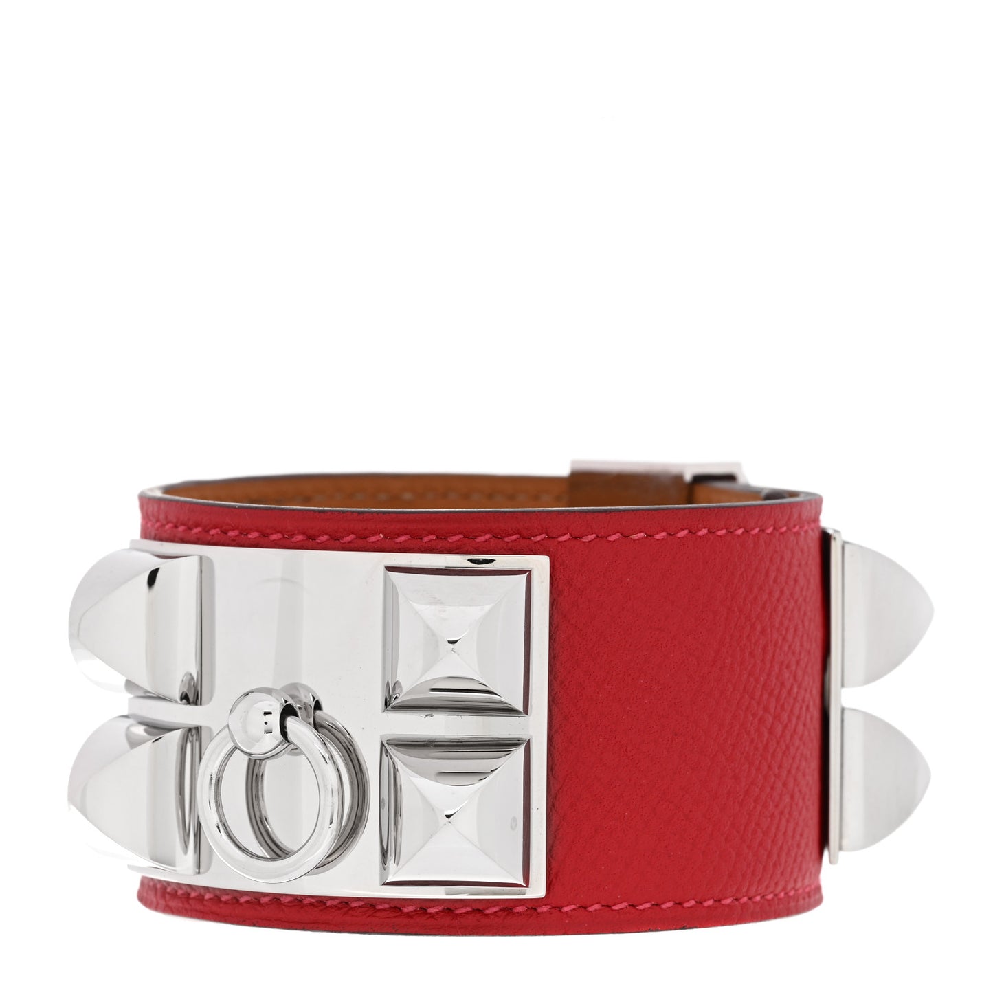 Epsom Collier de Chien CDC Bracelet L Rouge Casaque