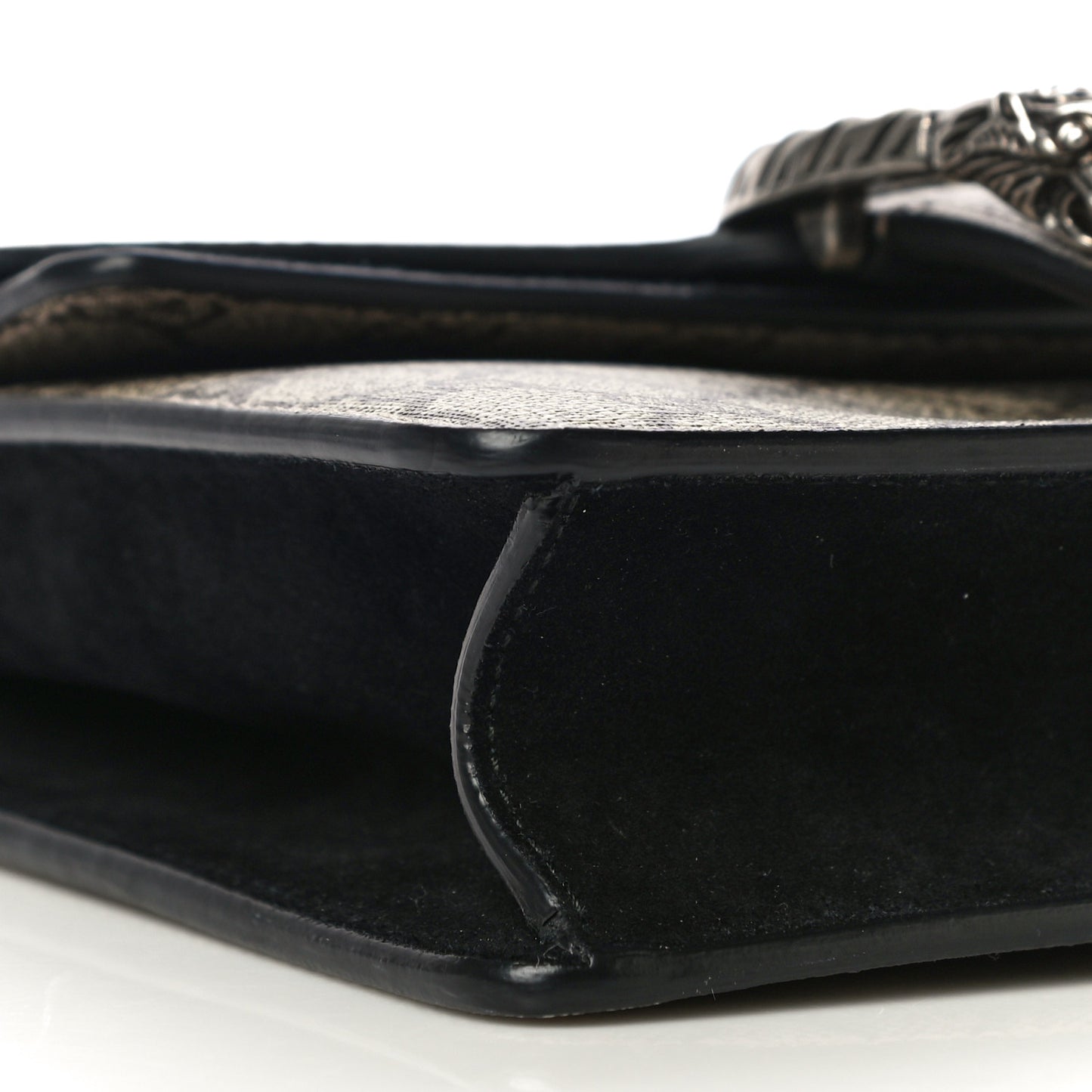 GG Supreme Monogram Mini Dionysus Shoulder Bag Black