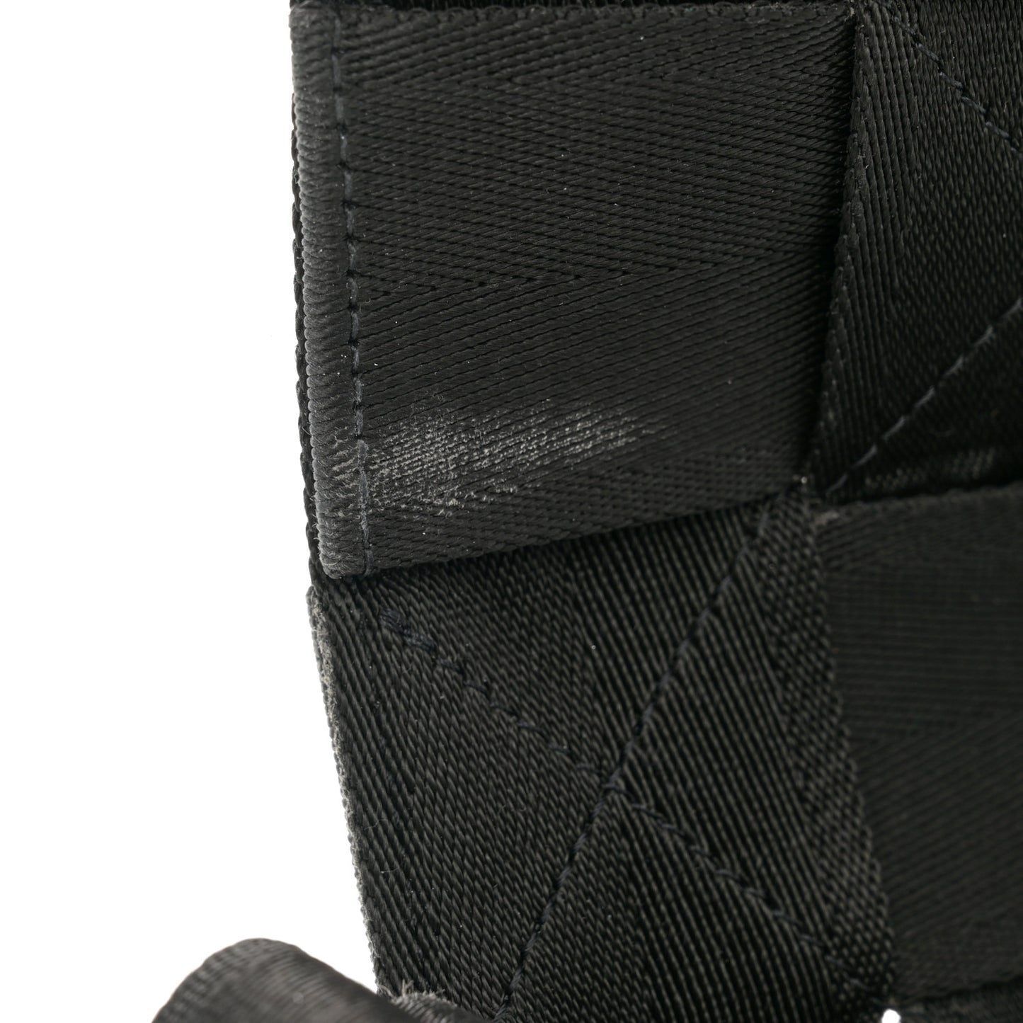 Webbing Maxi Intrecciato Cassette Bag Black