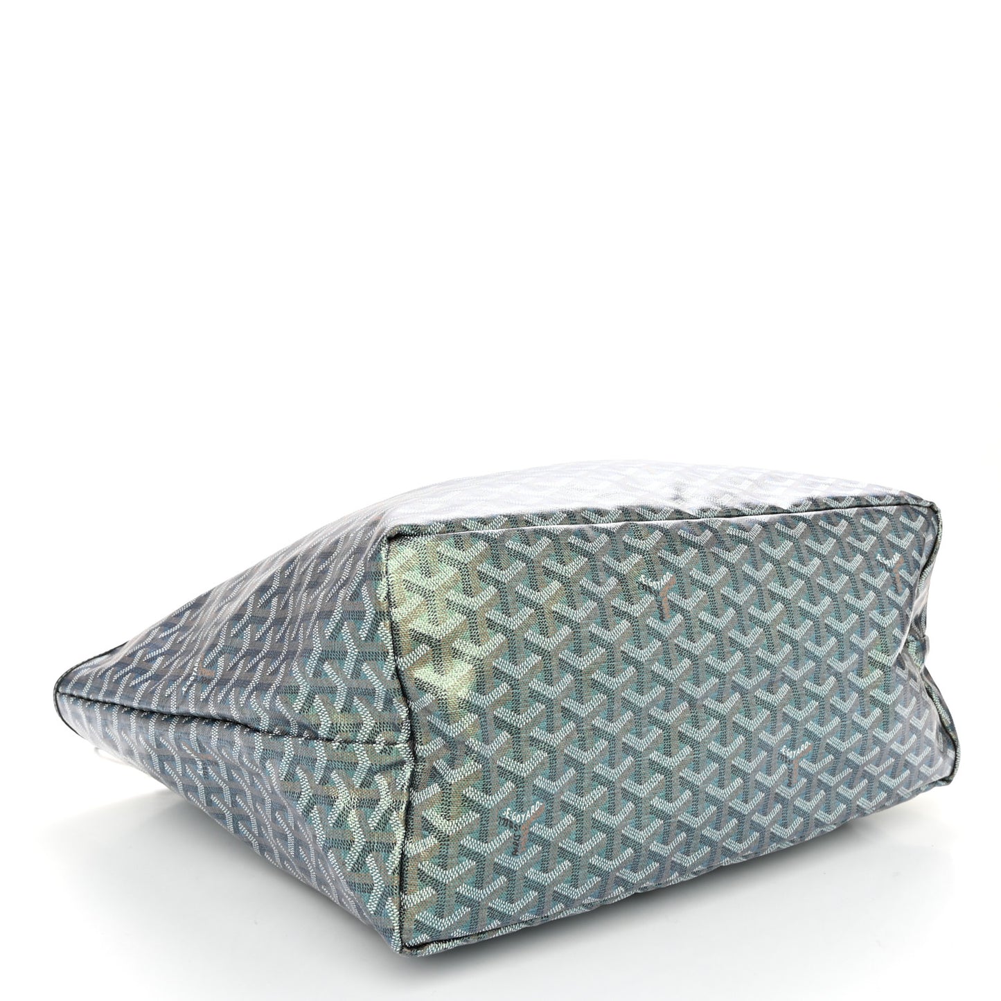 Iridescent Goyardine Saint Louis GM Pearly Green