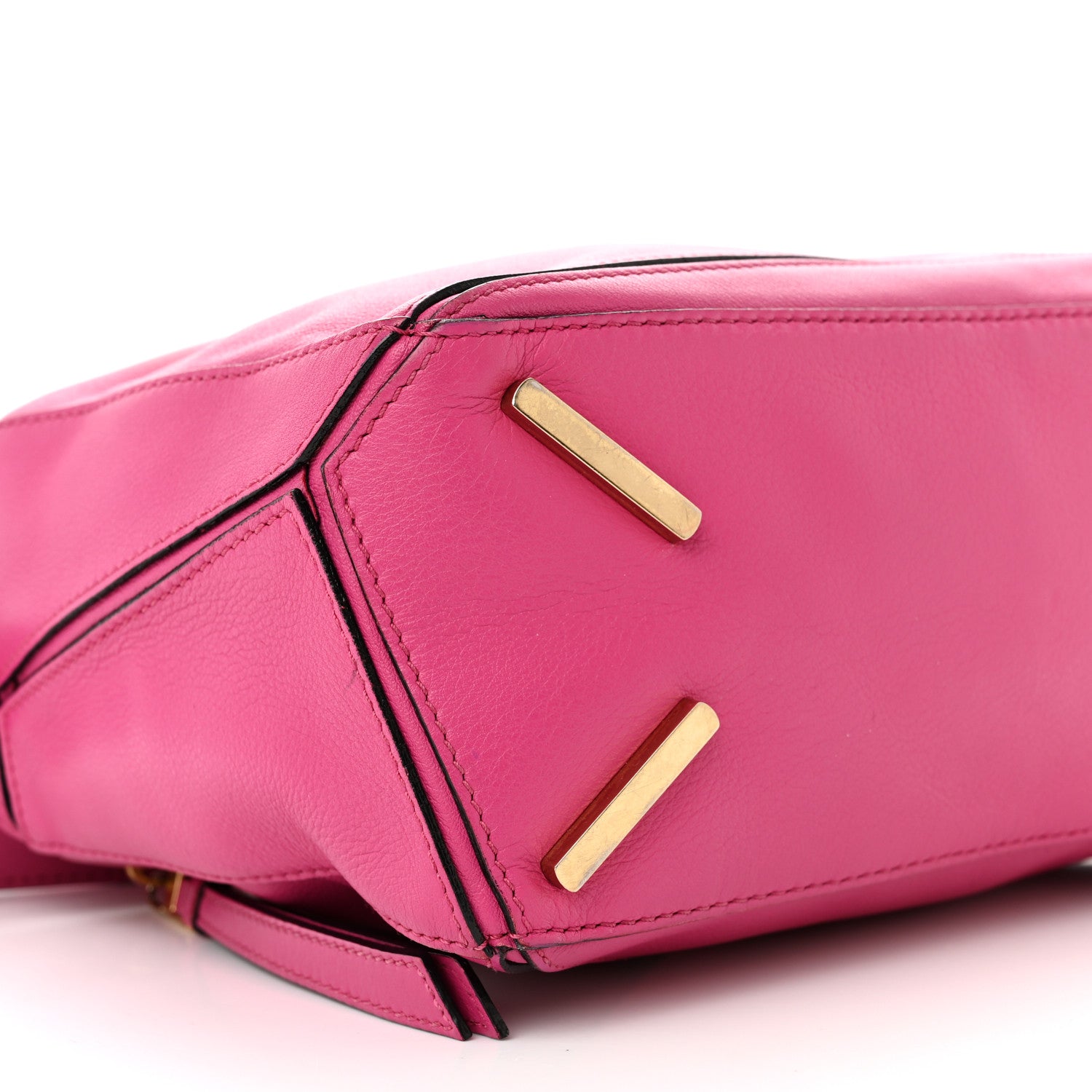 Loewe Calfskin Small Puzzle Bag Fuchsia 8 of 10