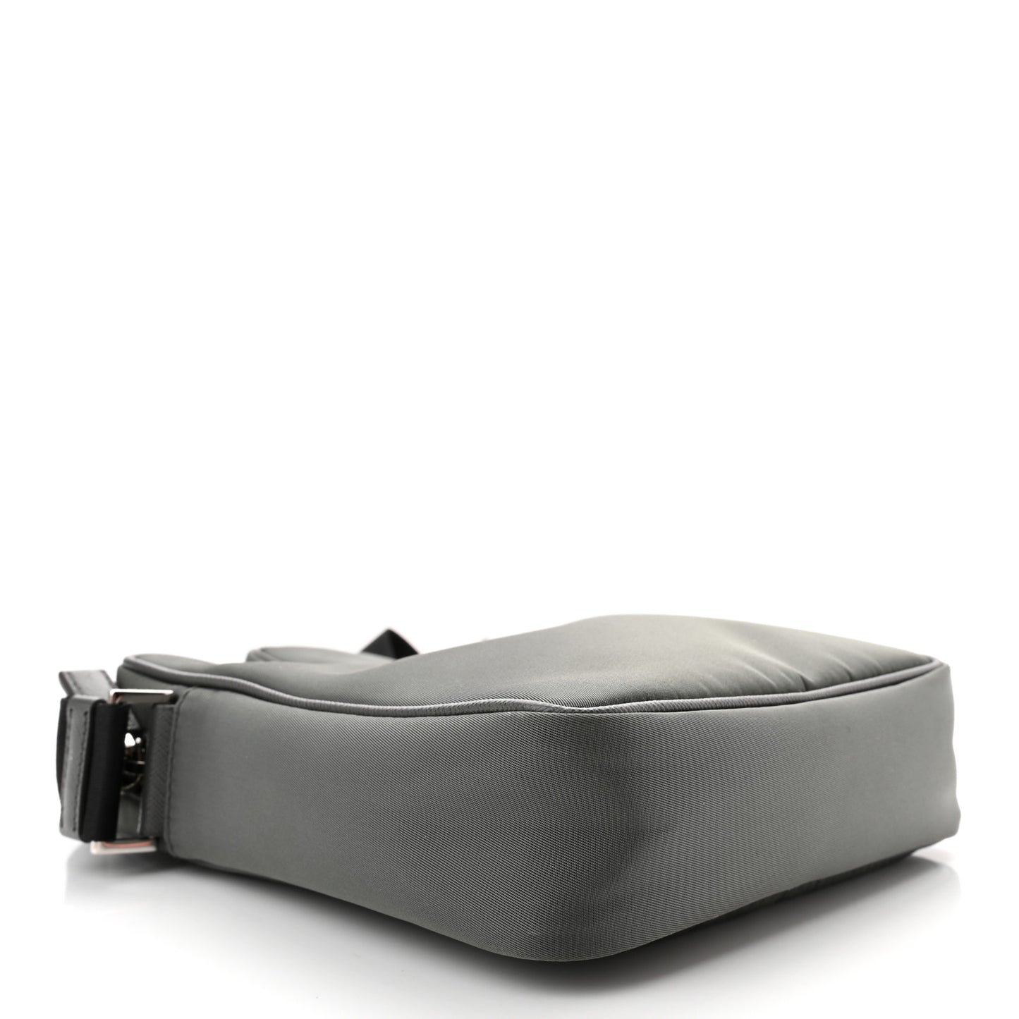 Tessuto Nylon Saffiano Messenger Bag Ardesia Giallo