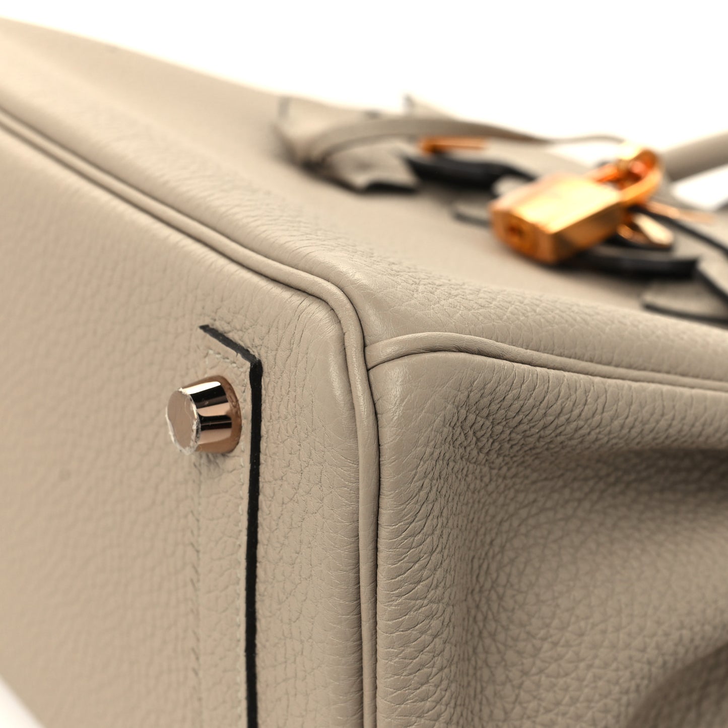 Togo Birkin 25 Gris Tourterelle
