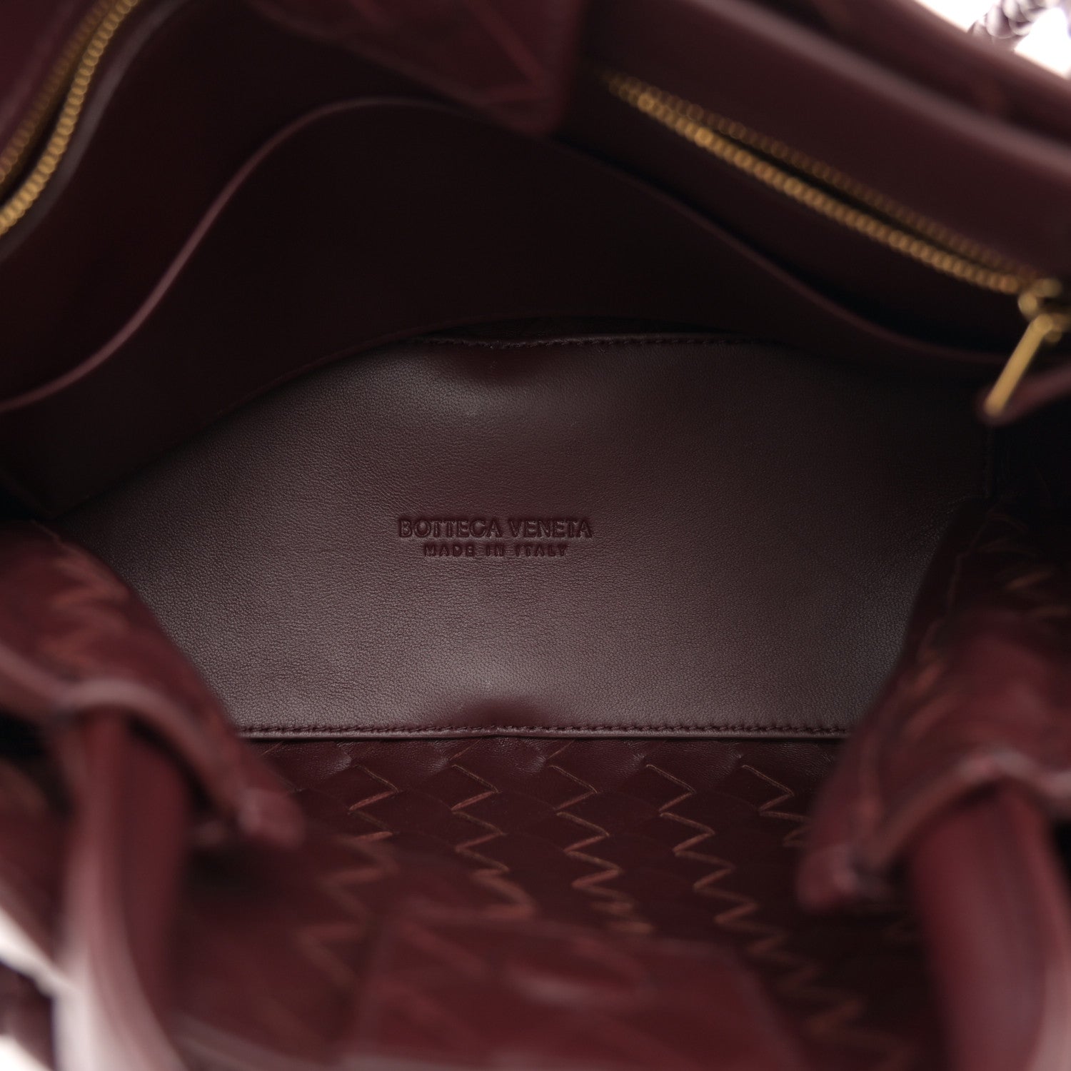 Bottega Veneta Nappa Intrecciato Small Andiamo Shoulder Bag Barolo 5 of 8