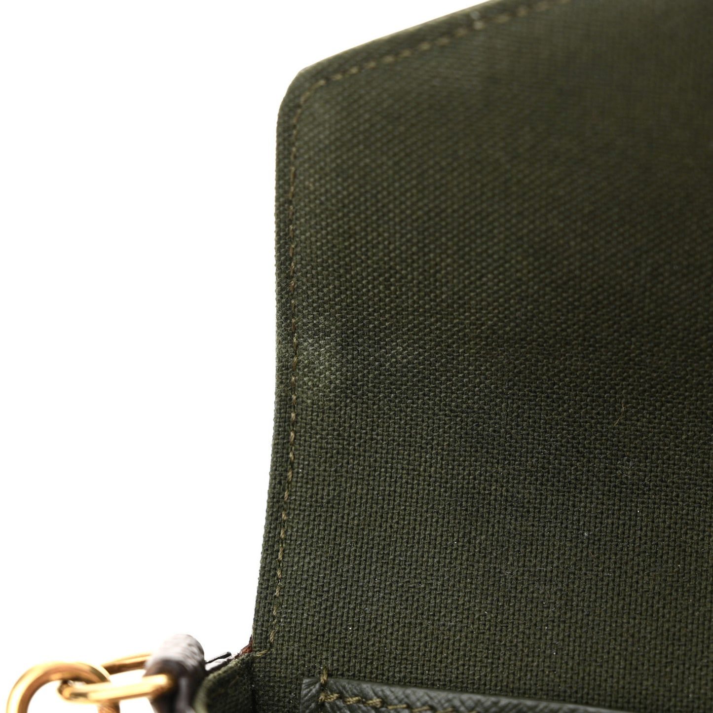 Monogram Felicie Strap & Go Kaki