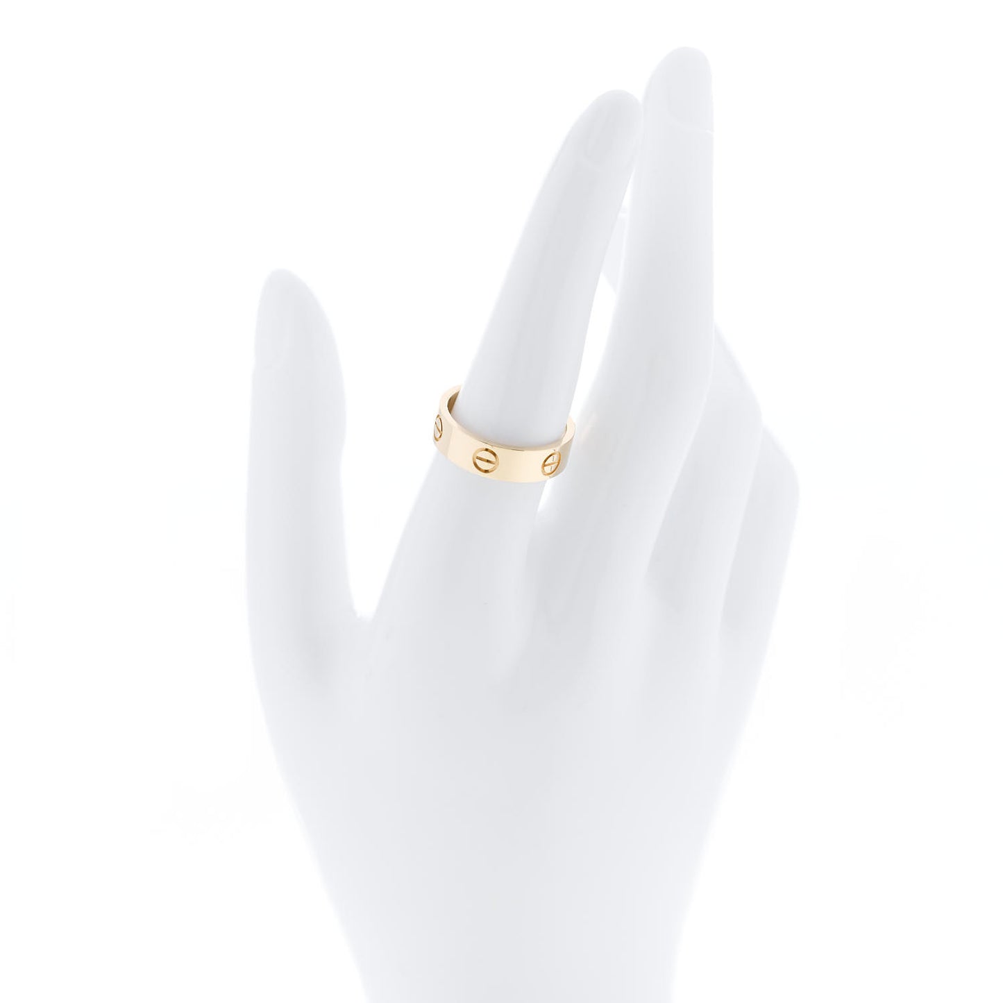 18K Yellow Gold 5.5mm LOVE Ring 56 7.75