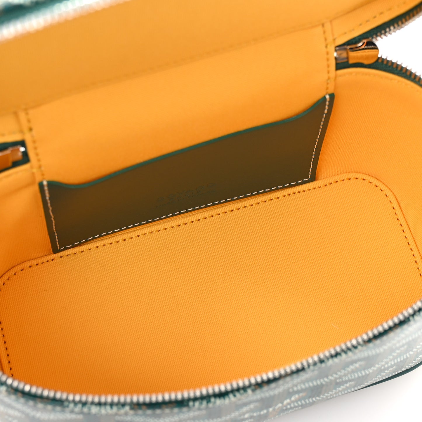 Goyardine Muse Mini Vanity Case Green