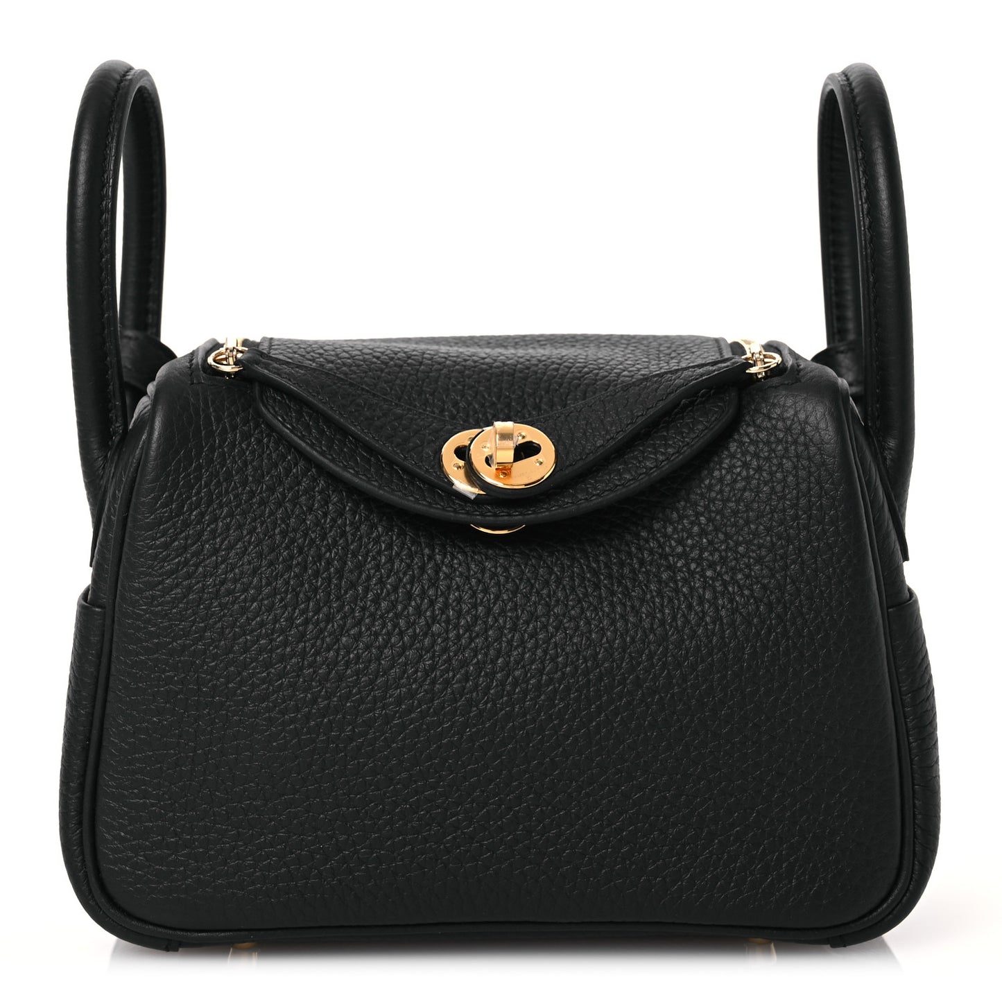 Taurillon Clemence Mini Lindy 20 Black