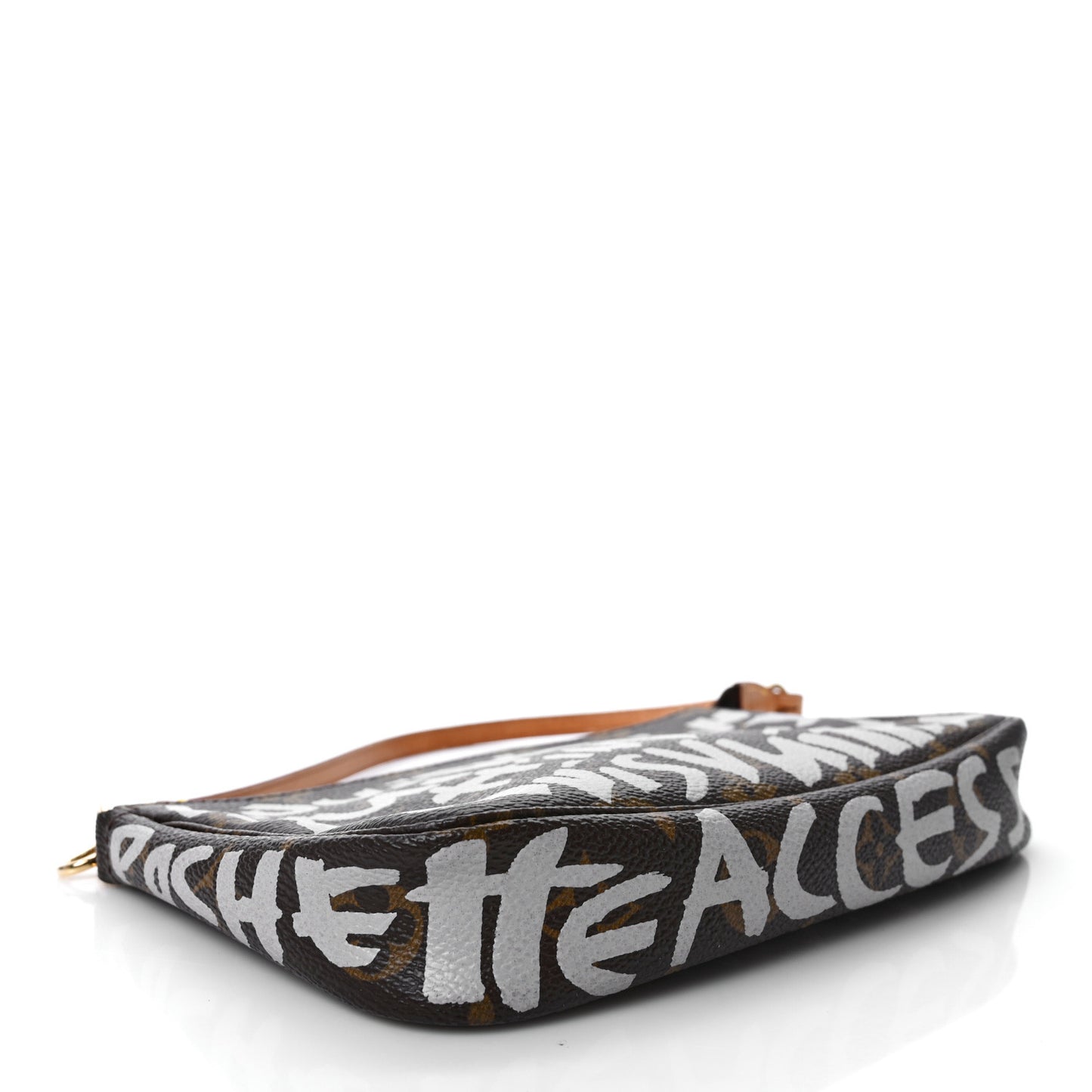 Monogram Graffiti Pochette Accessories Silver