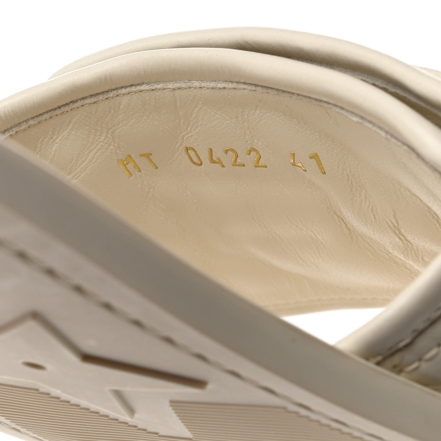 Christian Dior Rubber Macrocannage Dio(r)evolution Slide Sandals 41 Off White 6 of 8