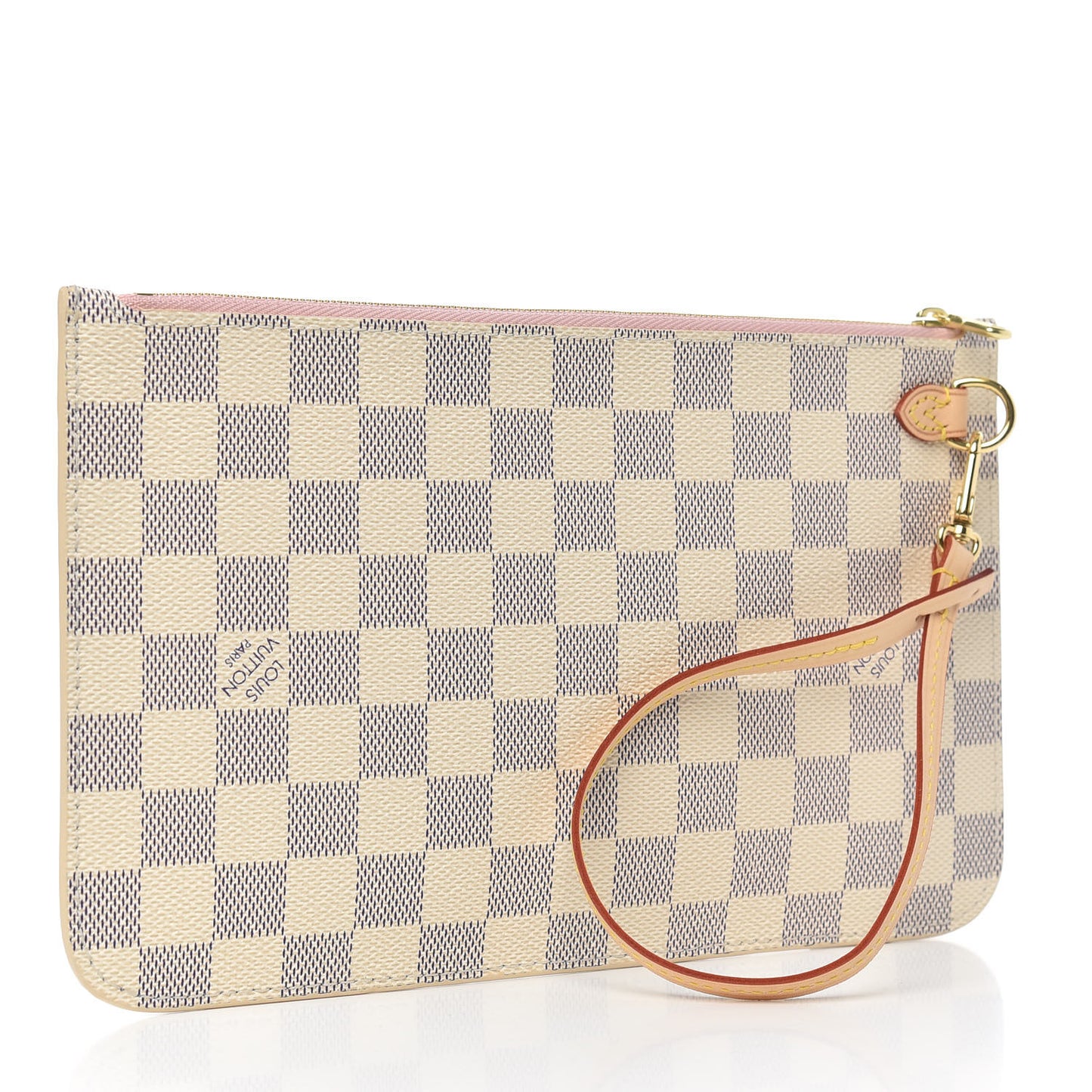 Damier Azur Neverfull MM GM Pochette Rose Ballerine