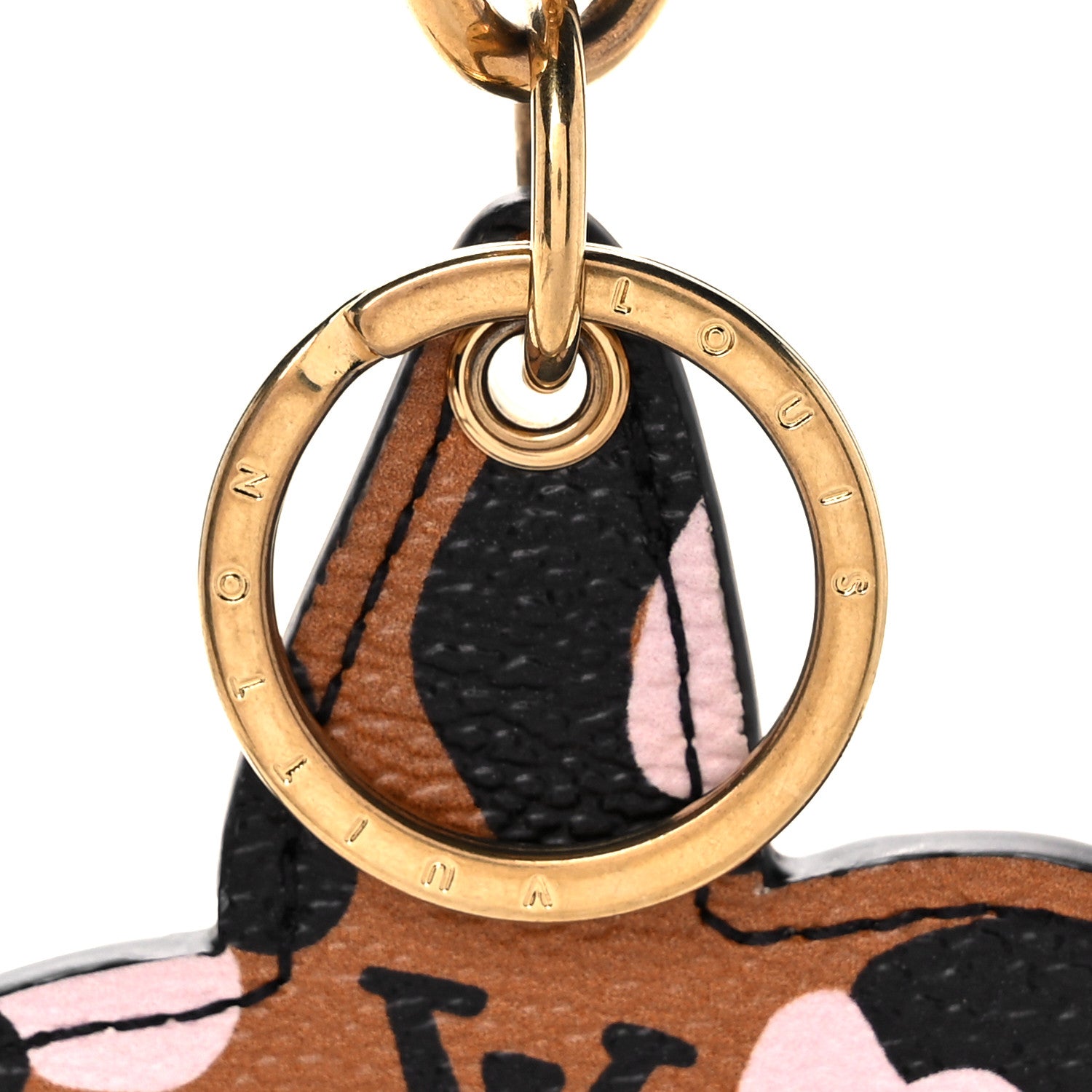 Louis Vuitton Monogram Wild At Heart Illustre Bag Charm Key Arizona 4 of 4
