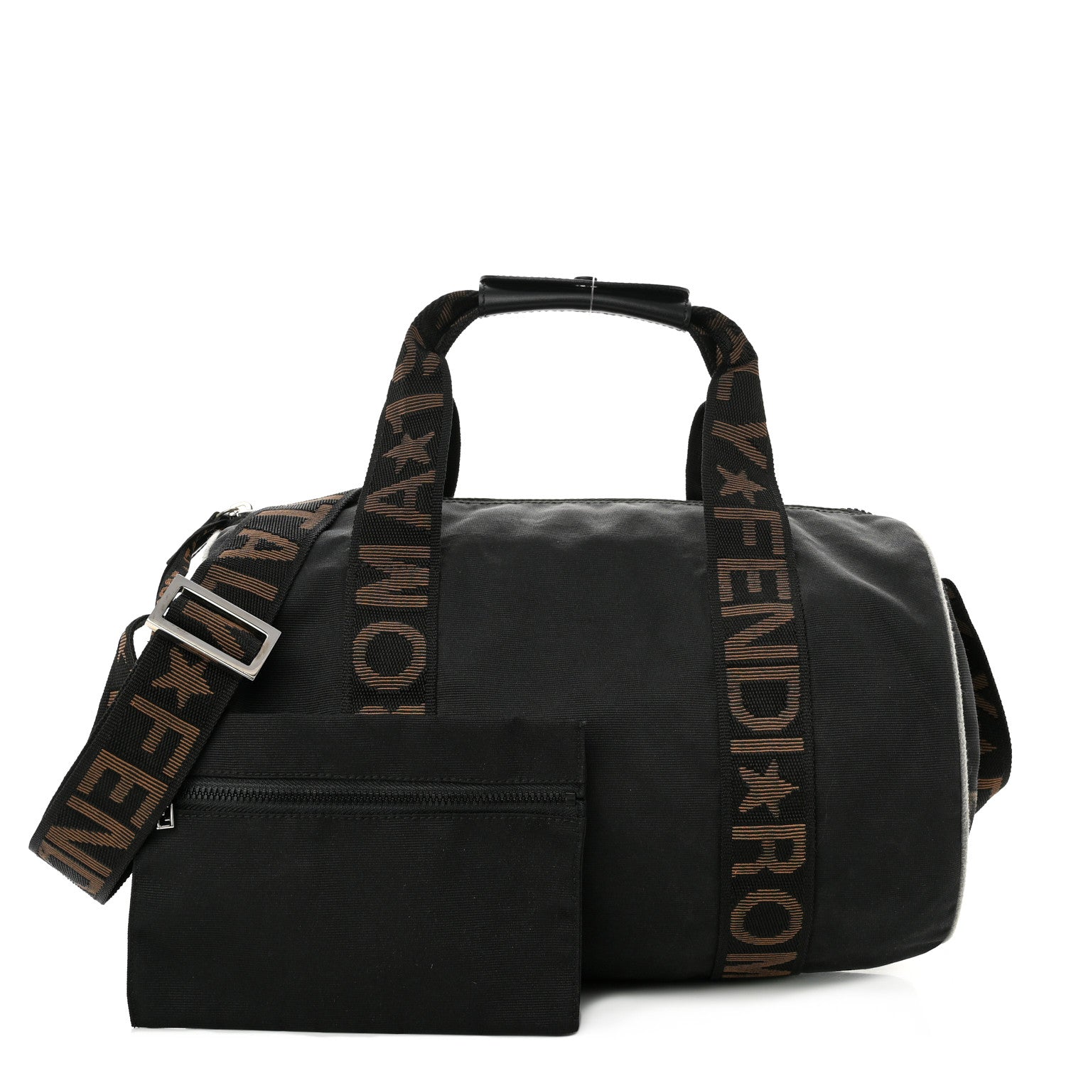 Fendi Nylon 1925 Small Duffel Bag Black 1 of 10