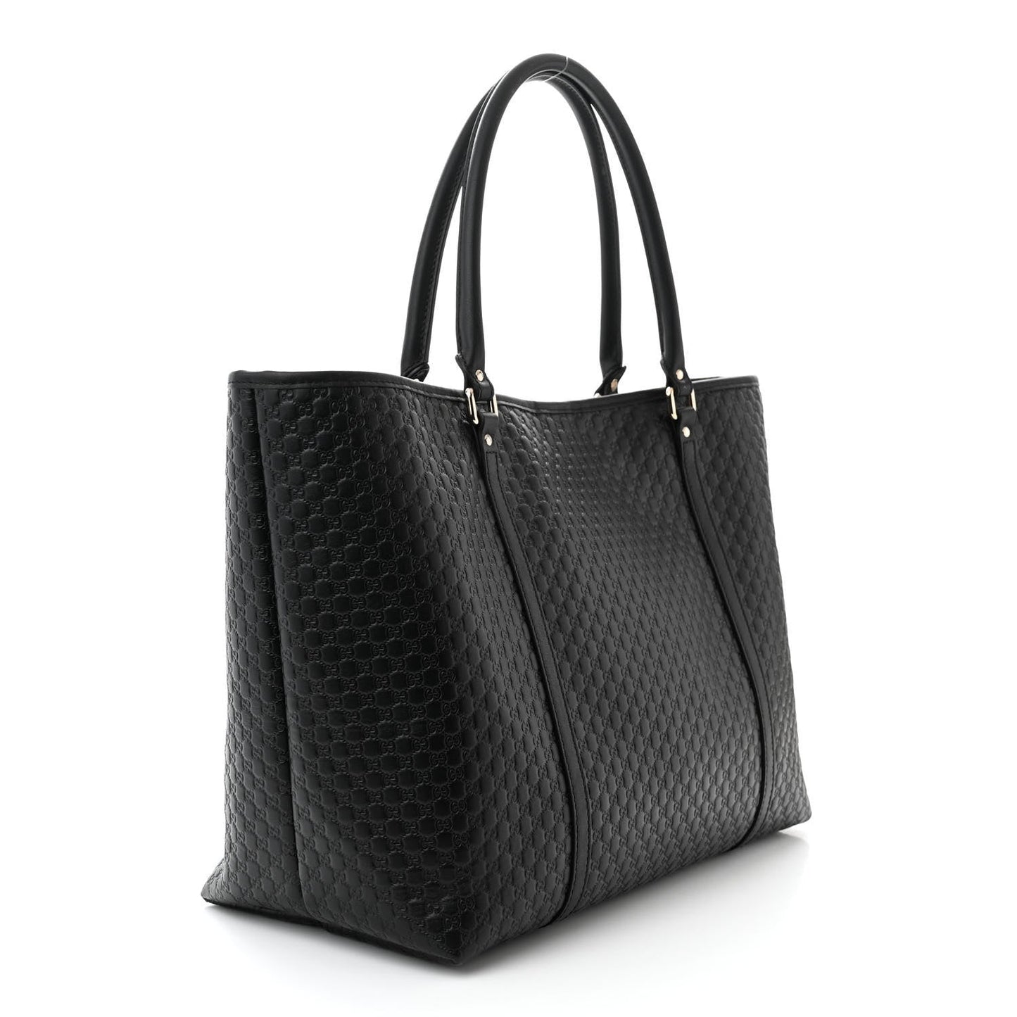 Microguccissima Large Joy Tote Black