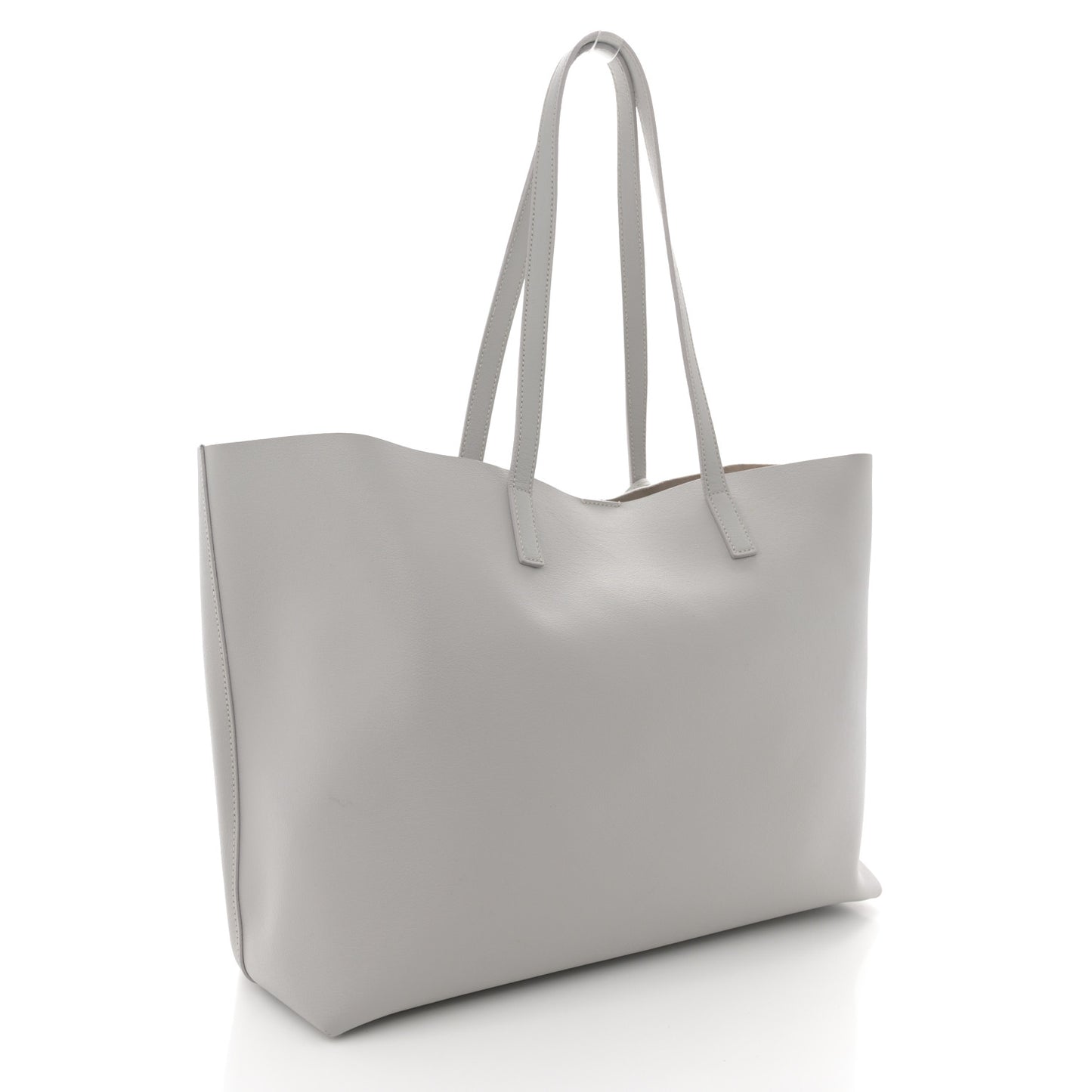 Calfskin Large Shopping Tote Granite