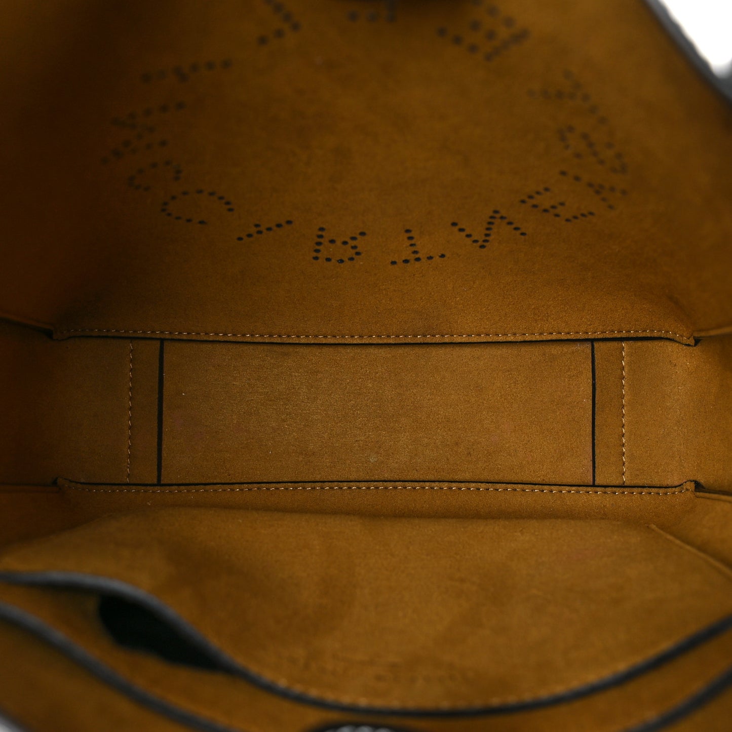 Eco Alter Nappa Perforated Logo Mini Crossbody Black