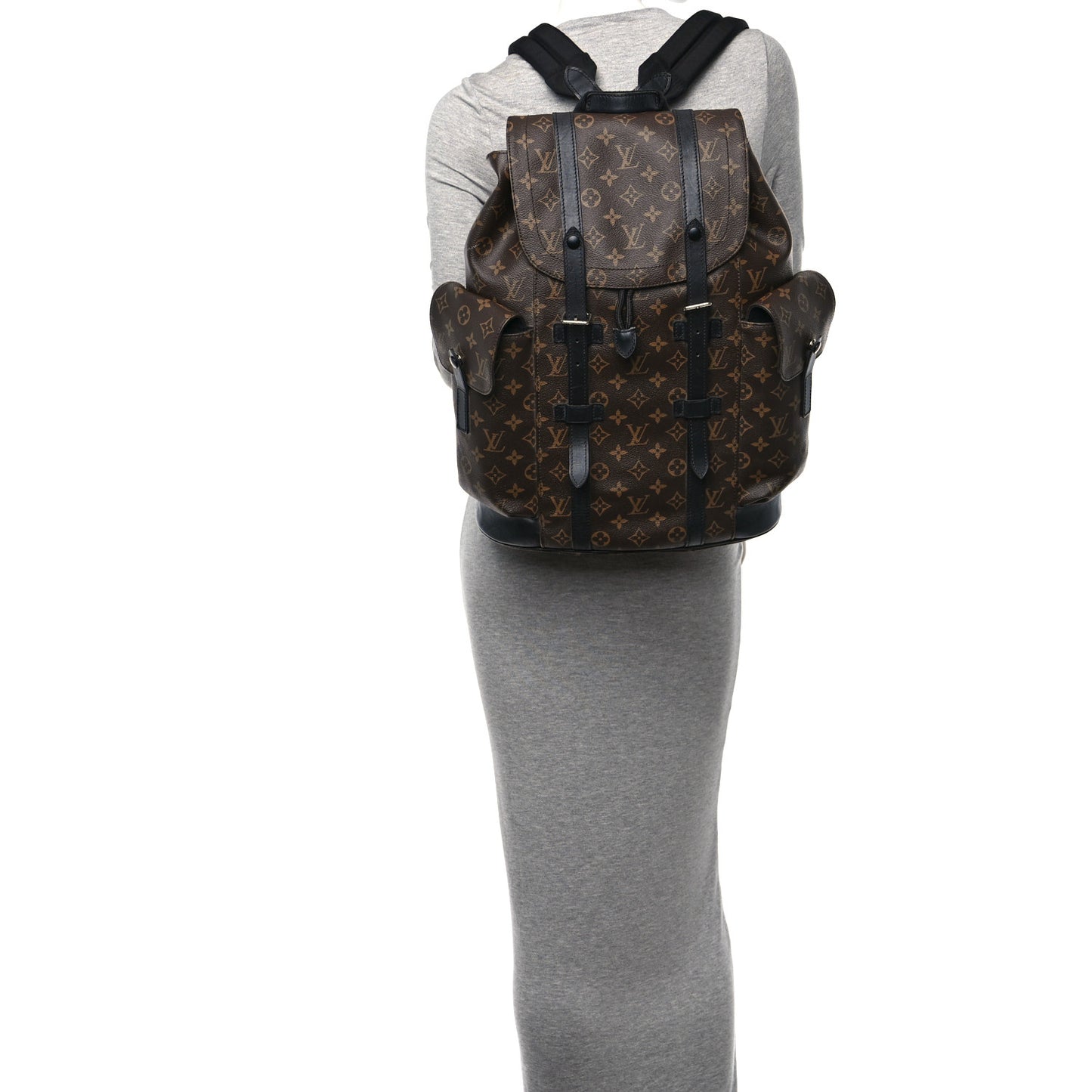 Monogram Macassar Christopher PM Backpack