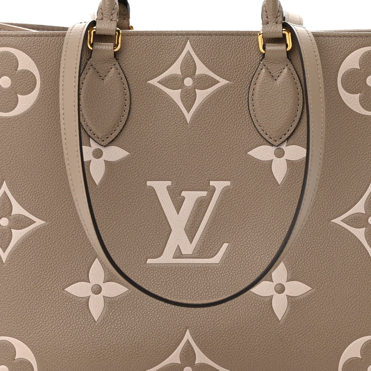 Empreinte Monogram Giant Onthego MM Tourterelle Creme