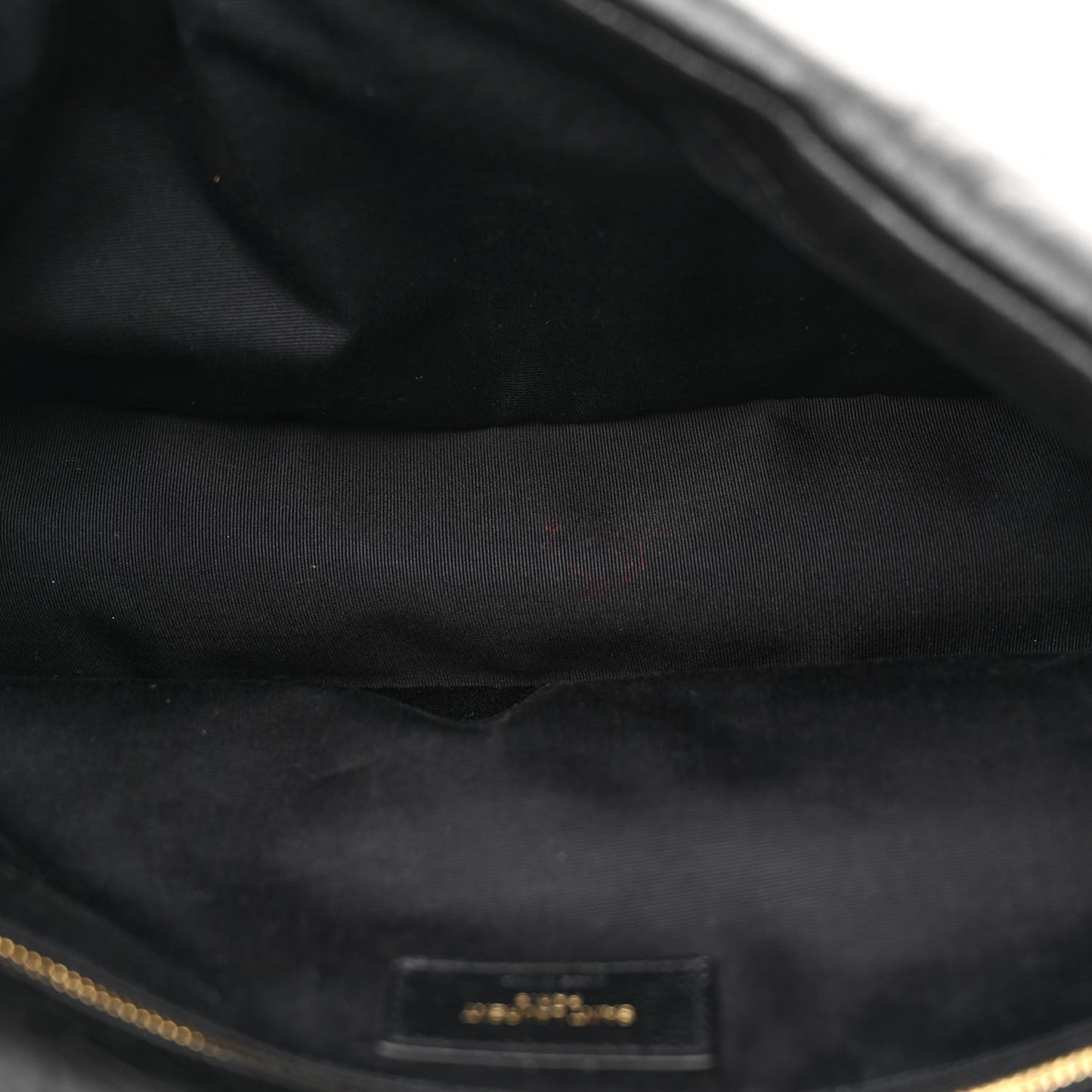 Grained Lambskin Large Calypso Black