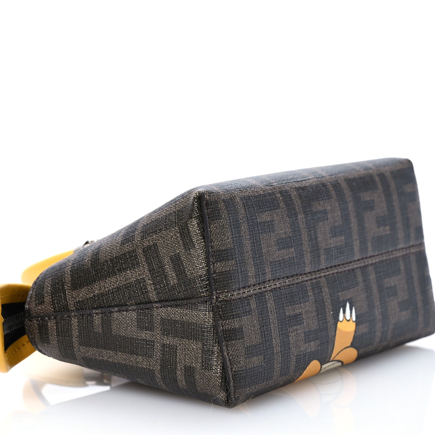X FRGMT X POKEMON Glazed Fabric FF Pokemon Mini By The Way Top Handle Tobacco Moro Giallo Mimosa