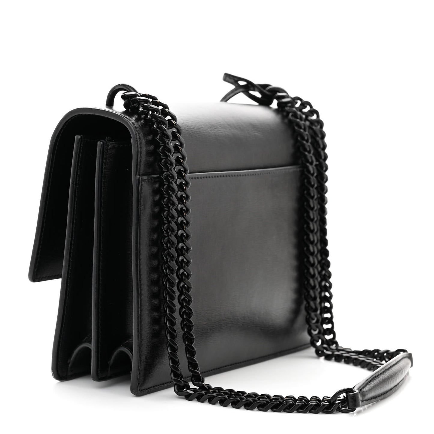 Calfskin Medium Monogram Monochrome Sunset Black