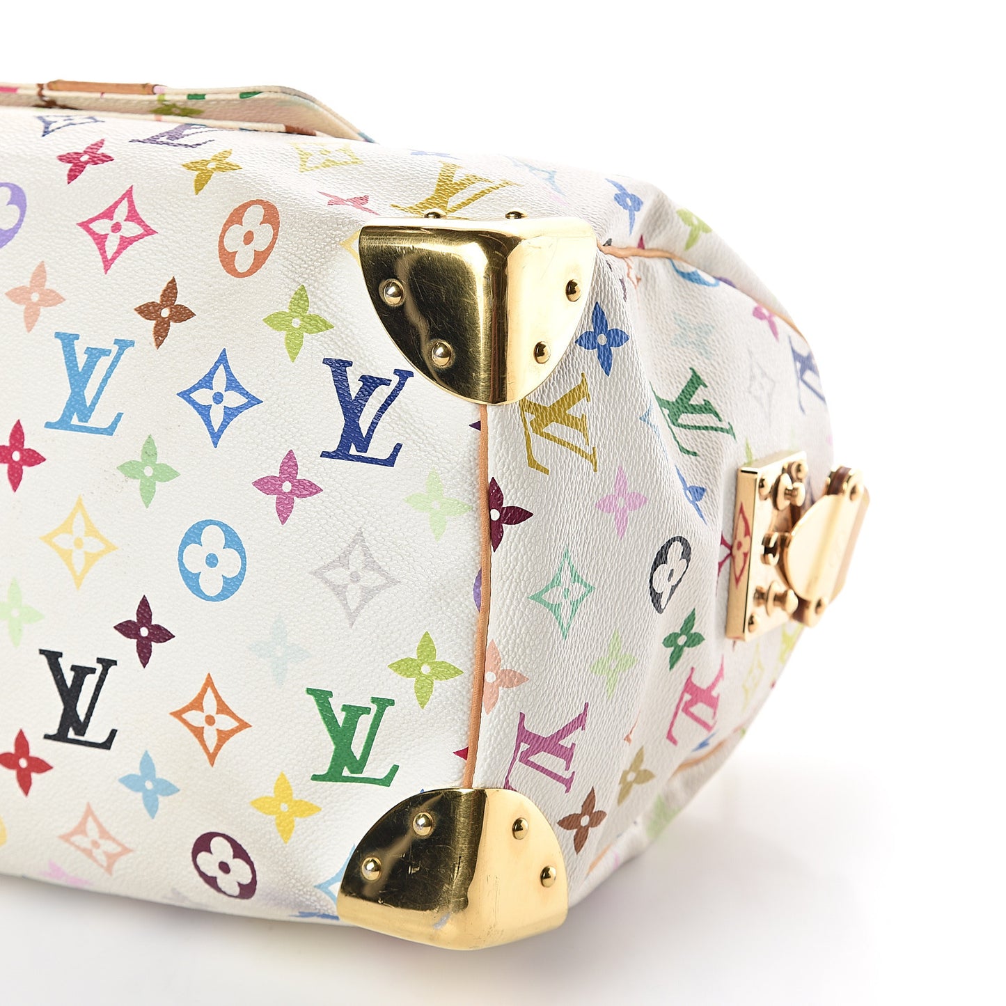 Monogram Multicolor Speedy 30 White