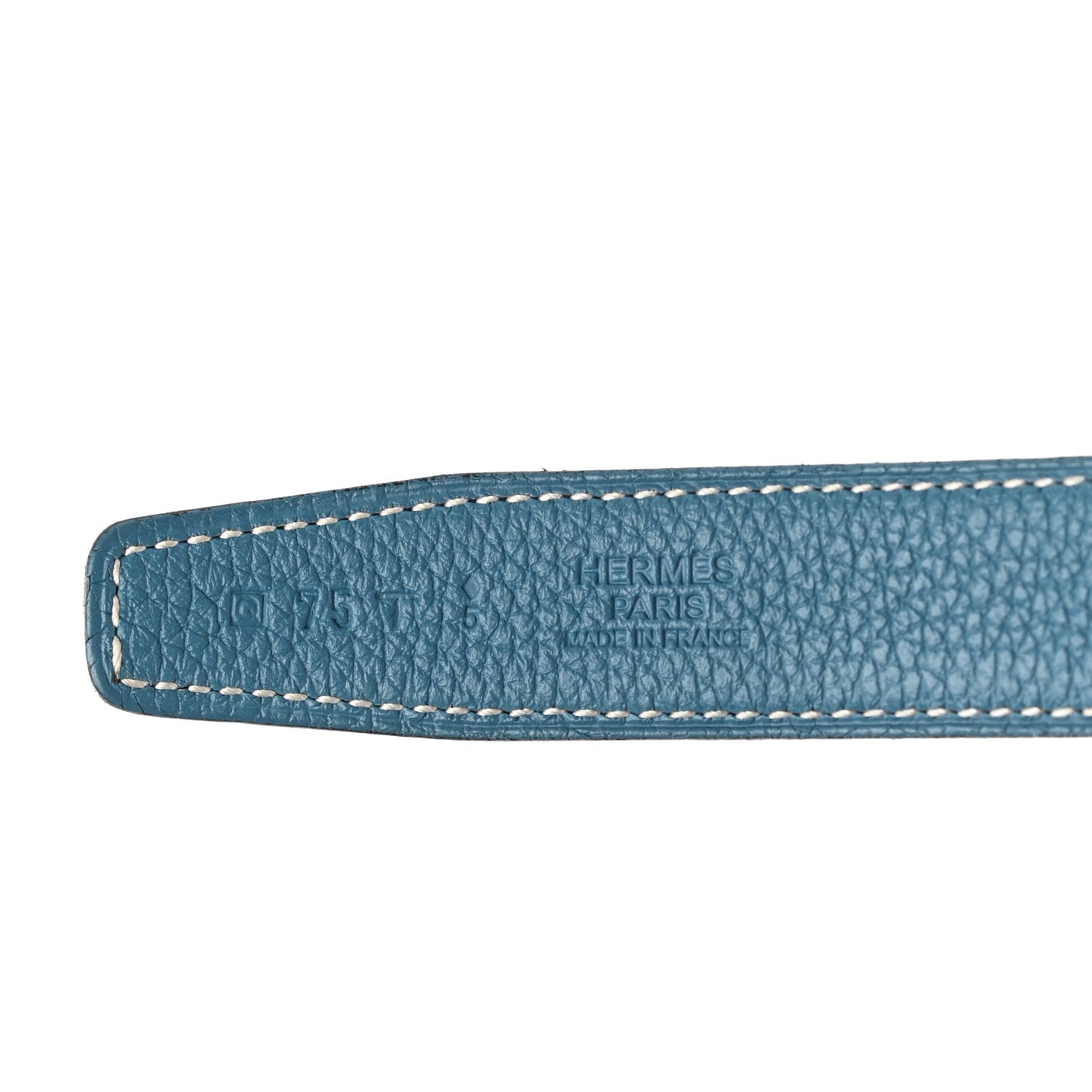 Box Togo 24mm Belt 75 Black Blue Jean