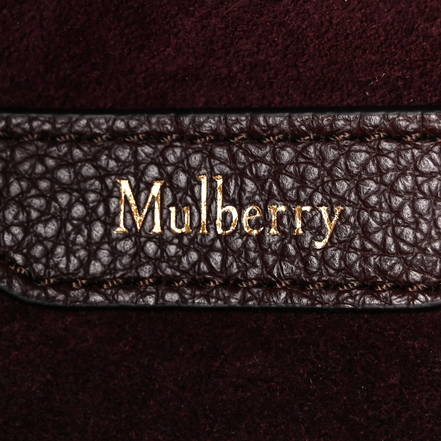 Small Classic Grain Mini Zipped Bayswater Oxblood