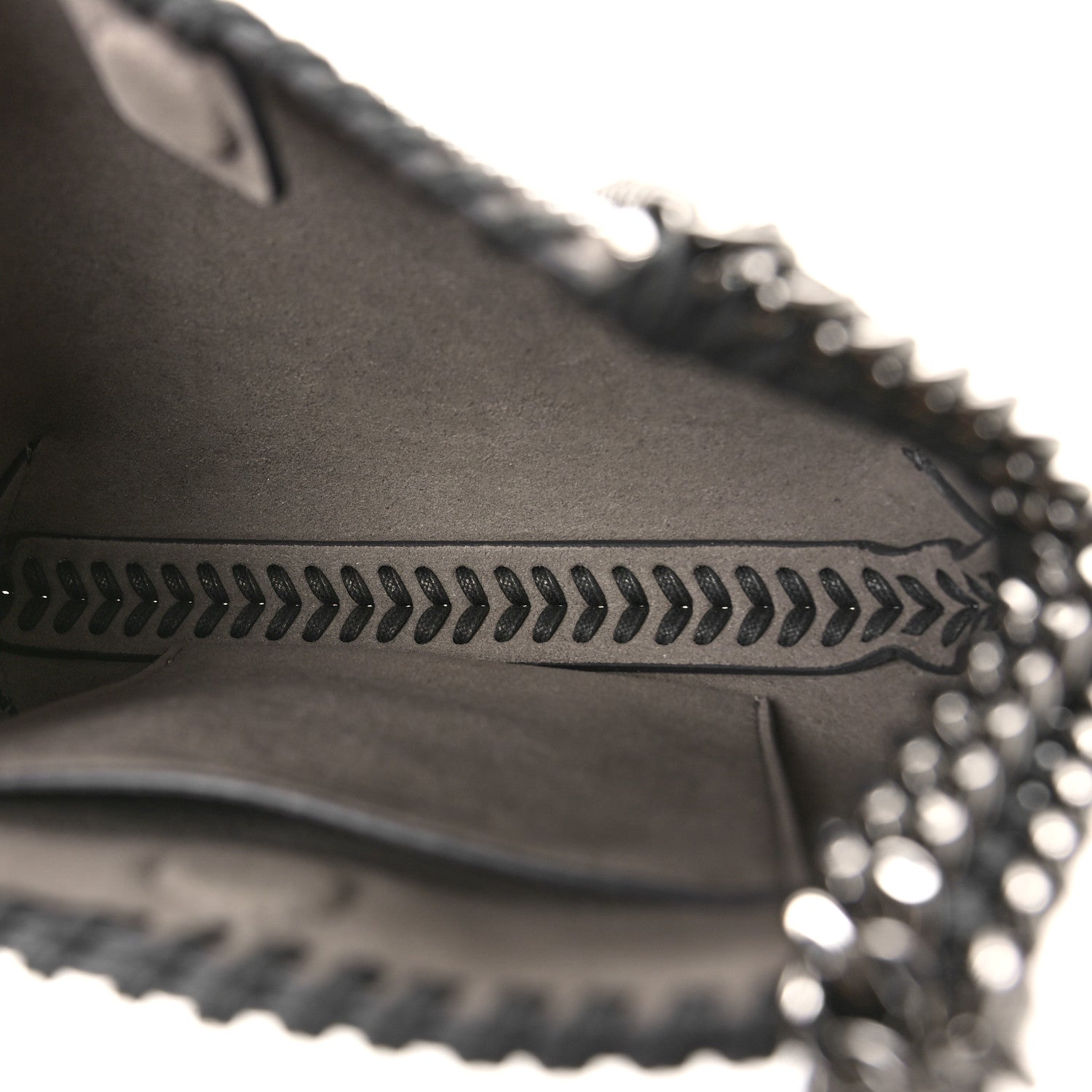 Stella McCartney Crystal Mini Falabella Crossbody Bag Grey 5 of 8