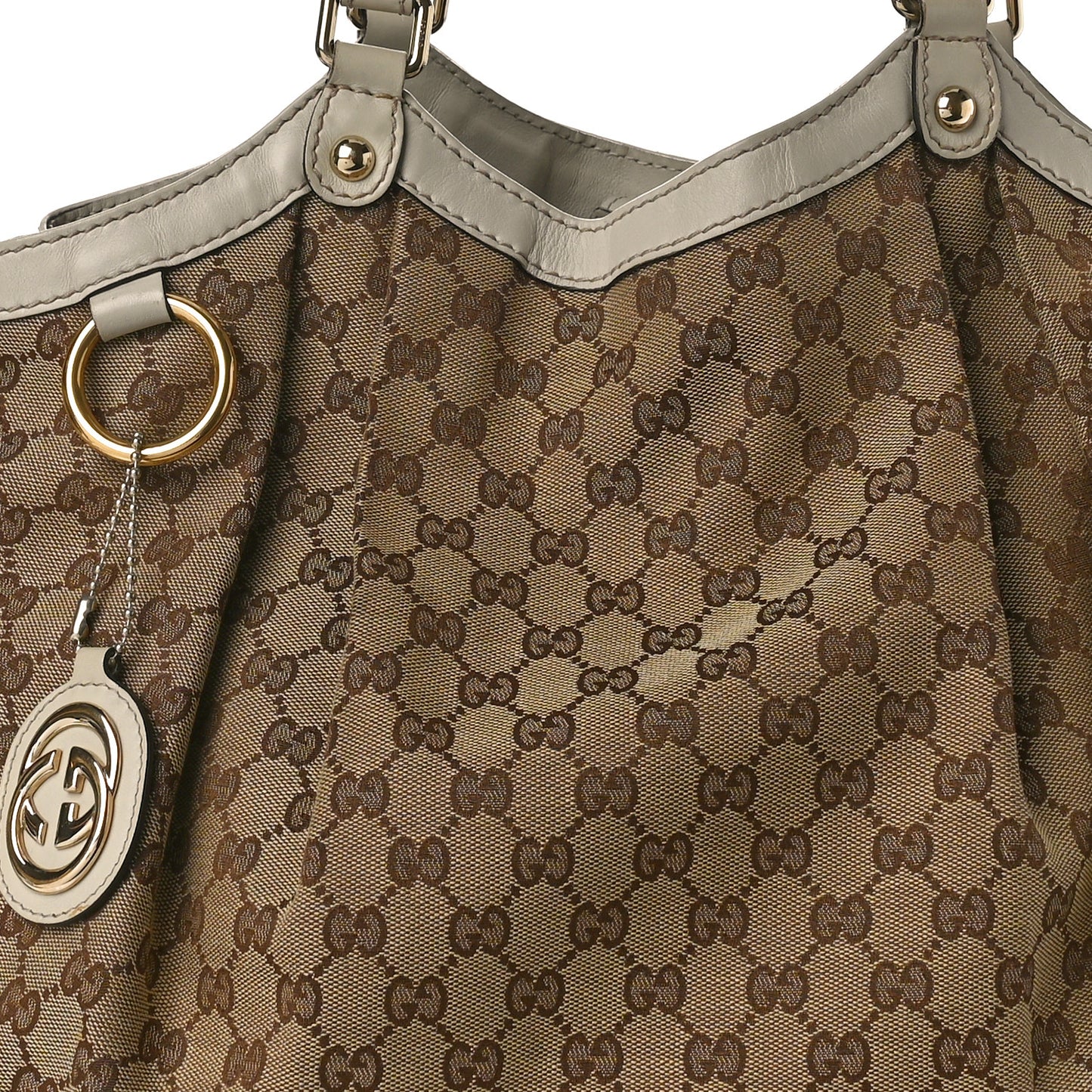 Monogram Large Sukey Tote Off White