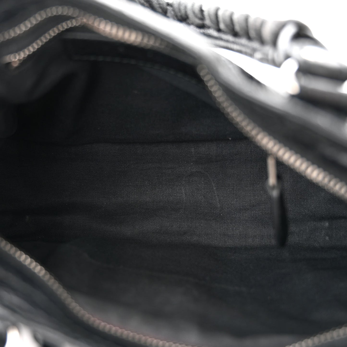 Agneau Giant 12 Silver Hardware Mini City Black