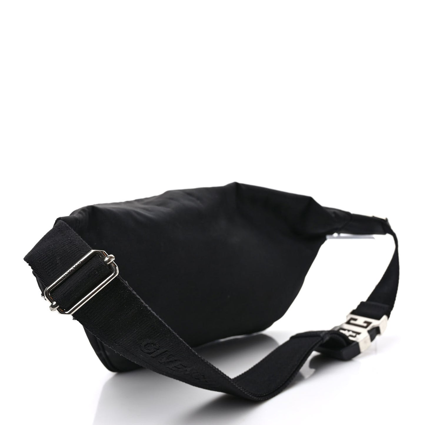 X CHITO Nylon Graffiti Effect Essential U 4G Belt Bag Black