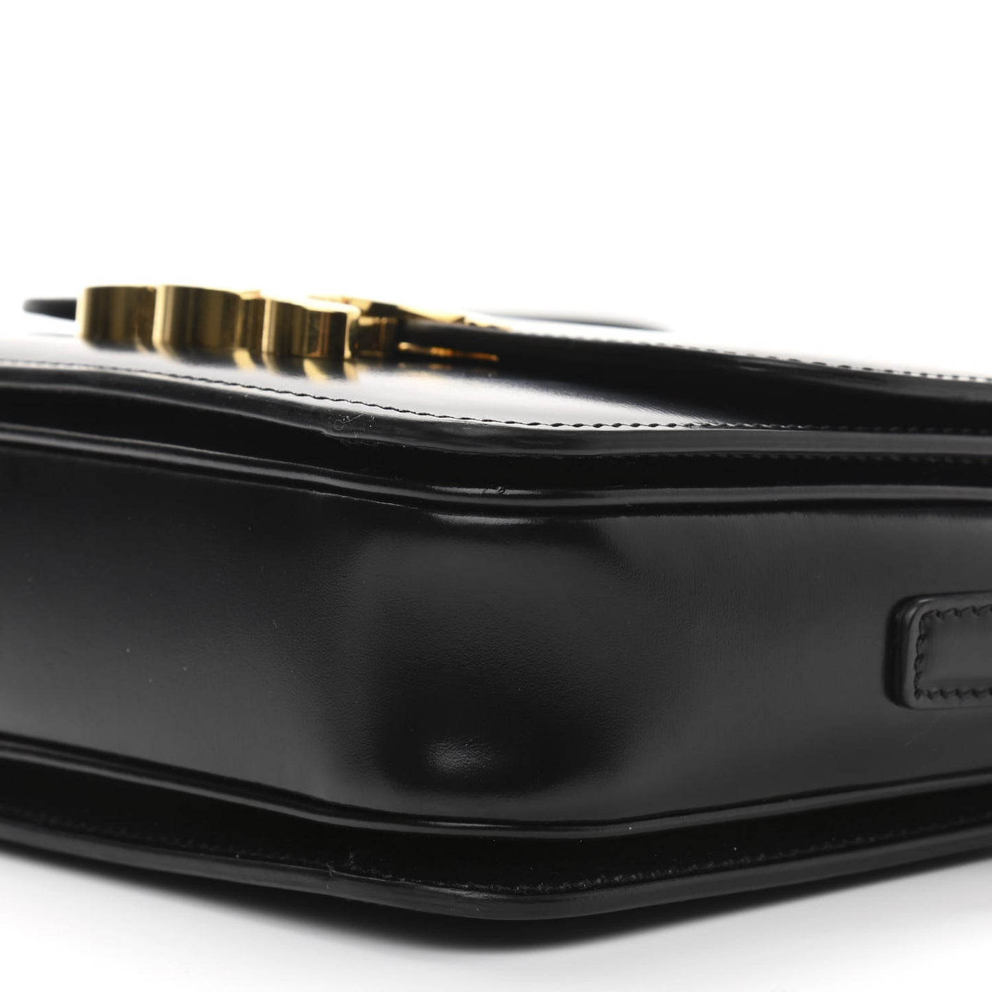 Shiny Calfskin Teen Triomphe Black