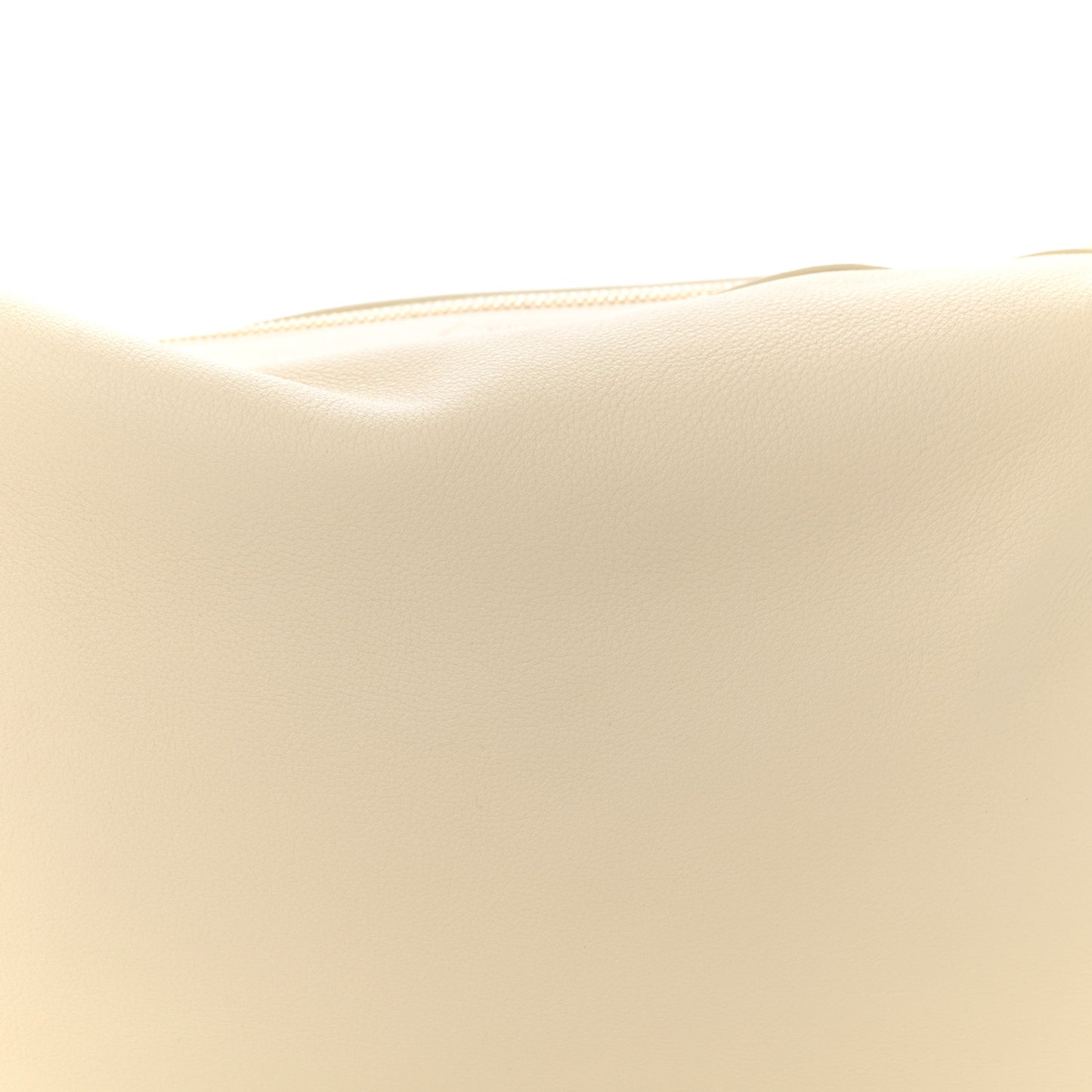 Supple Calfskin Large Romy Shoulder Bag Limestone