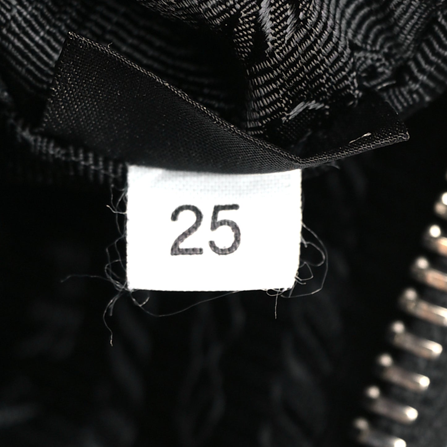 Tessuto Nylon Saffiano Mini Re-Edition 2005 Bag Black