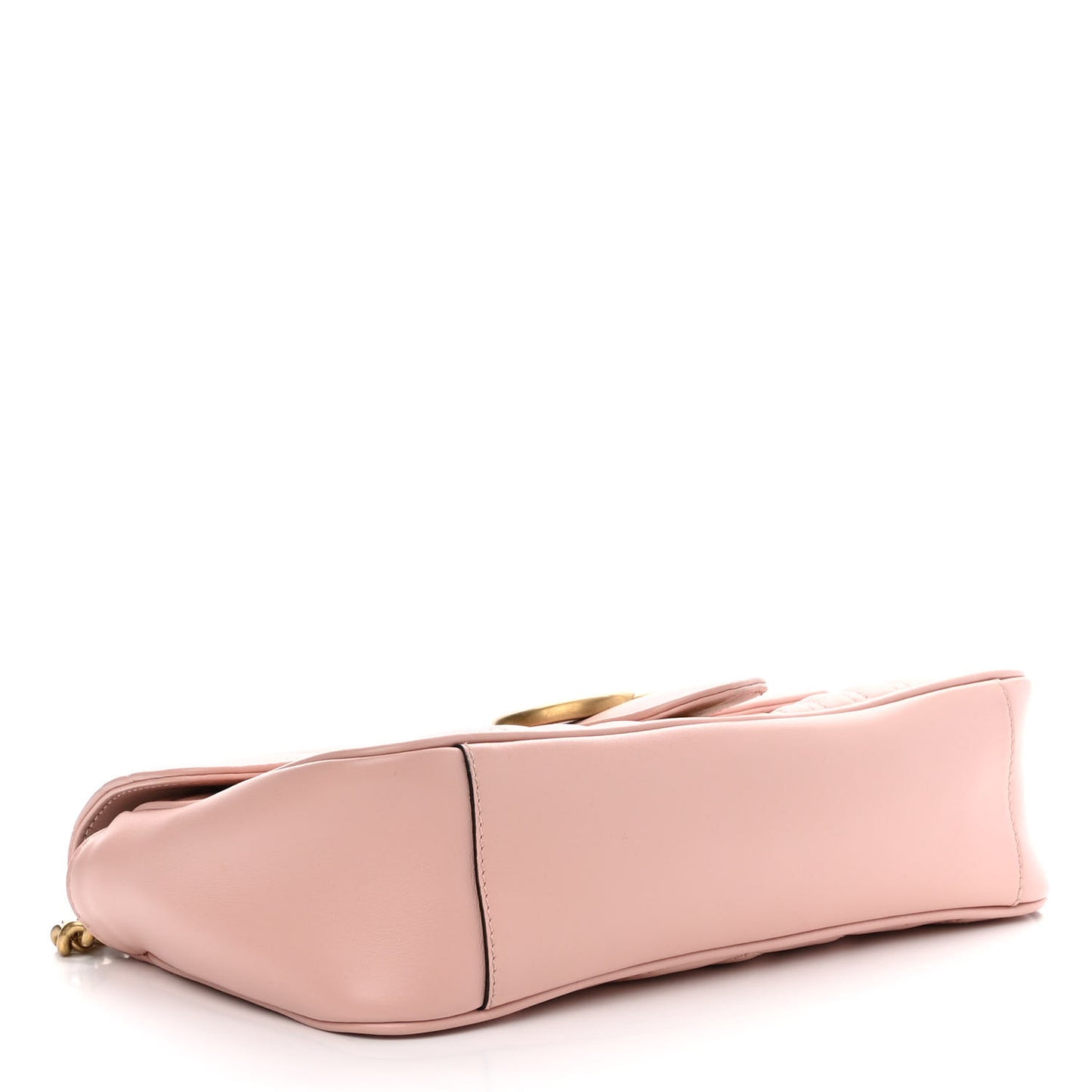 Calfskin Matelasse Small GG Marmont Shoulder Bag Perfect Pink