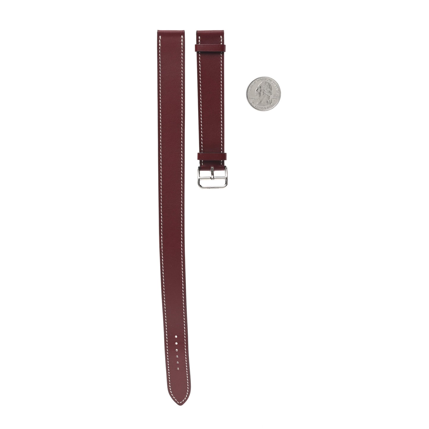 Swift Heure H Hour Watch PM Double Tour Strap Rouge H