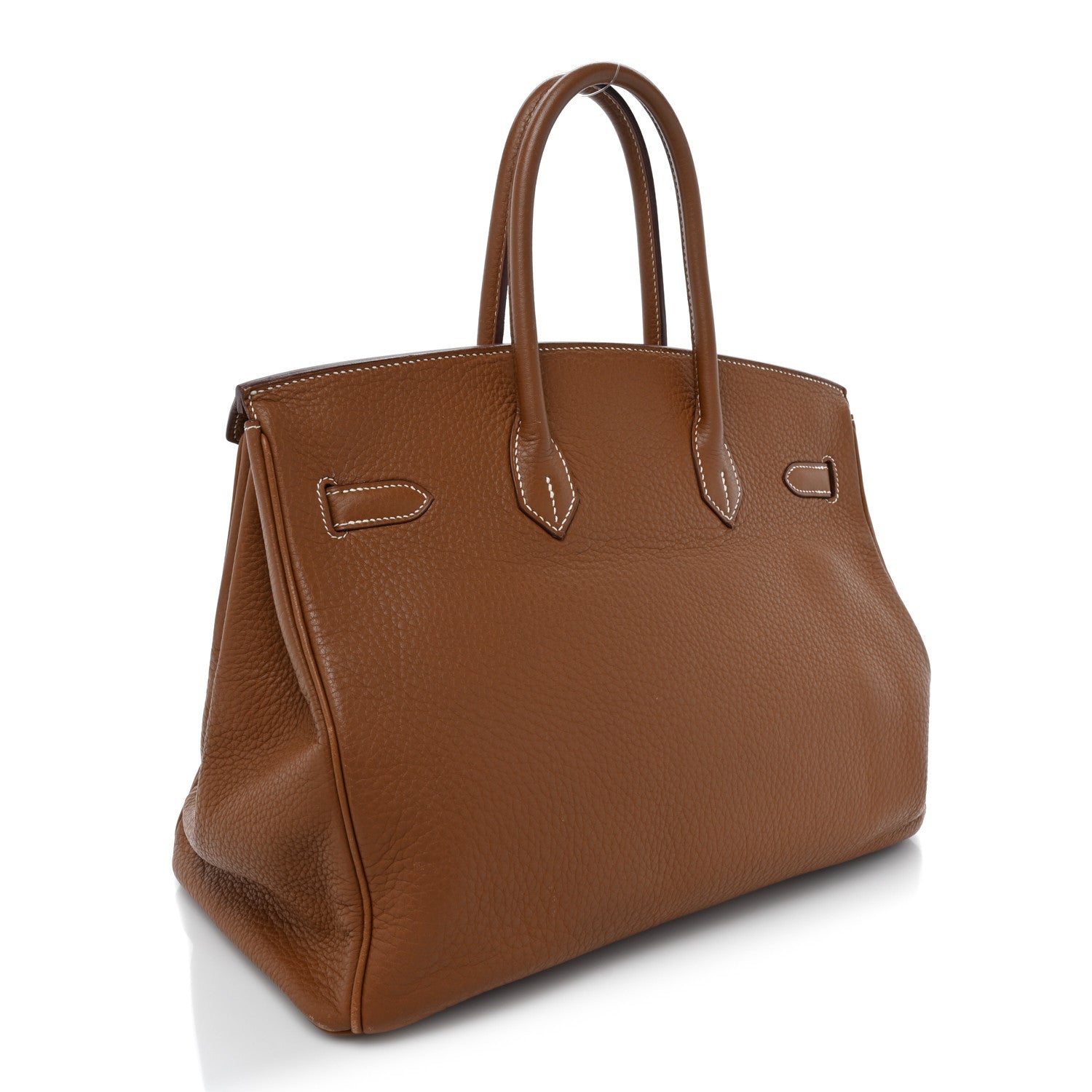 Hermes Taurillon Clemence Birkin 35 Gold 3 of 25