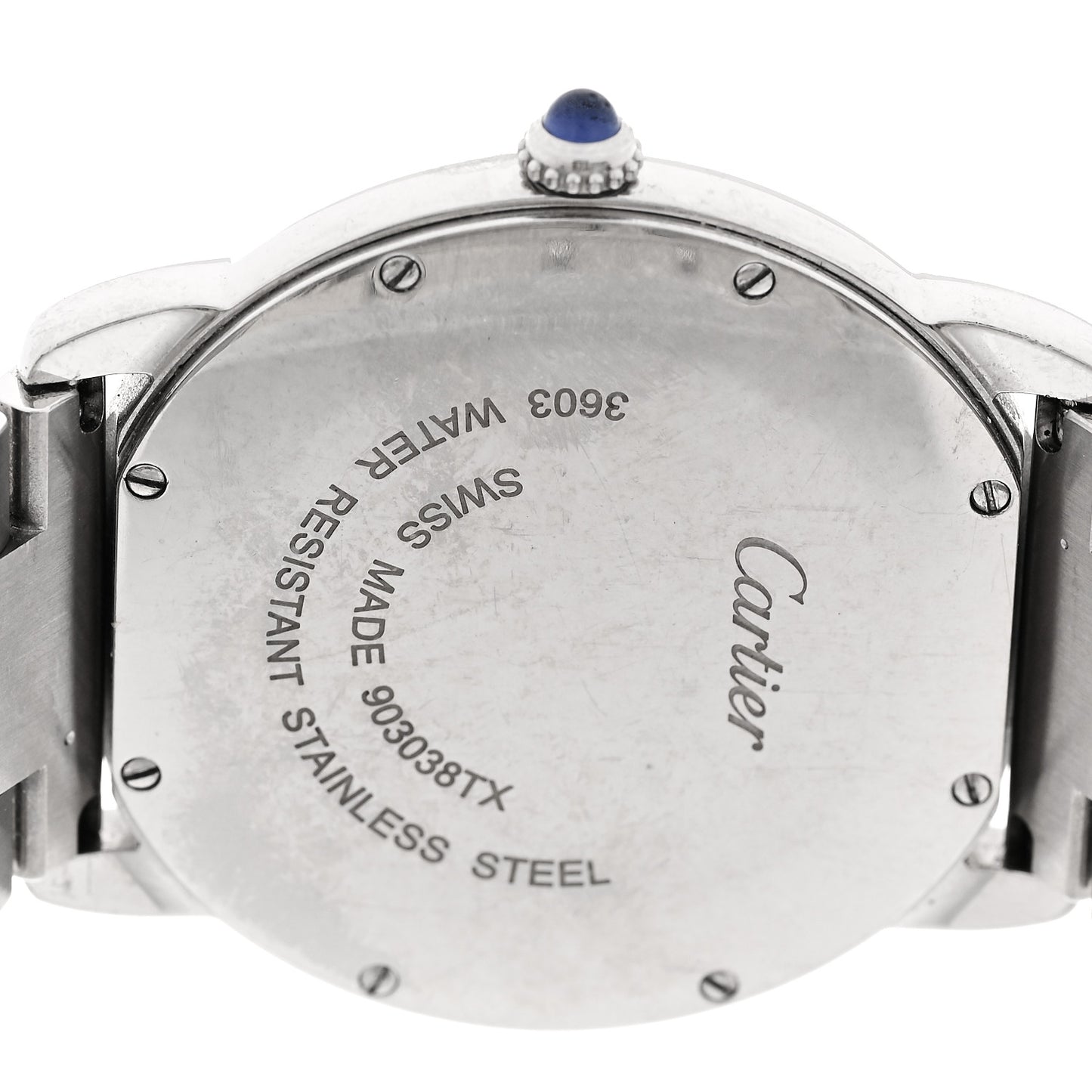 Stainless Steel 36mm Ronde Solo Quartz Watch